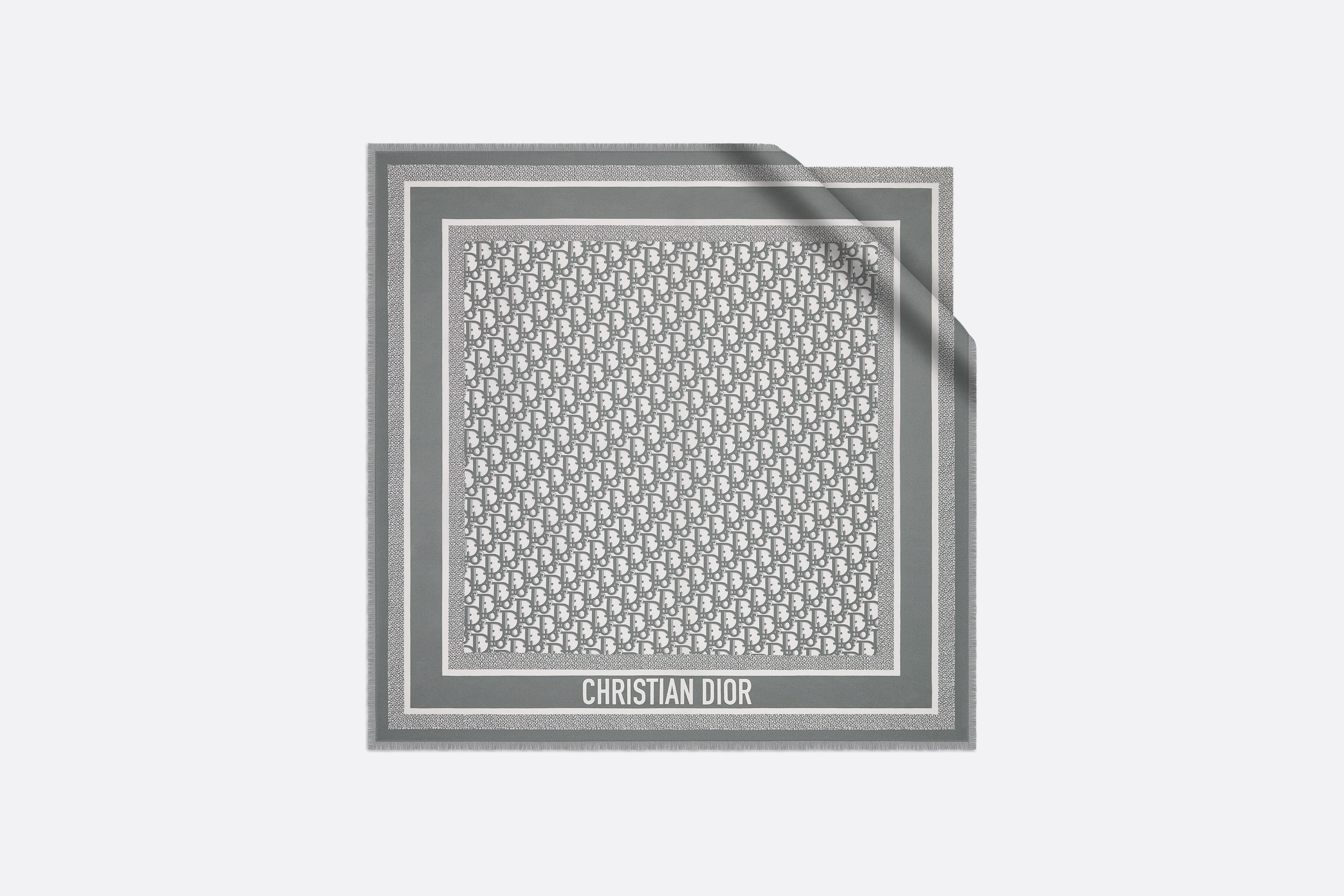 Dior Dior Oblique Diortwin 70 Square Scarf | REVERSIBLE