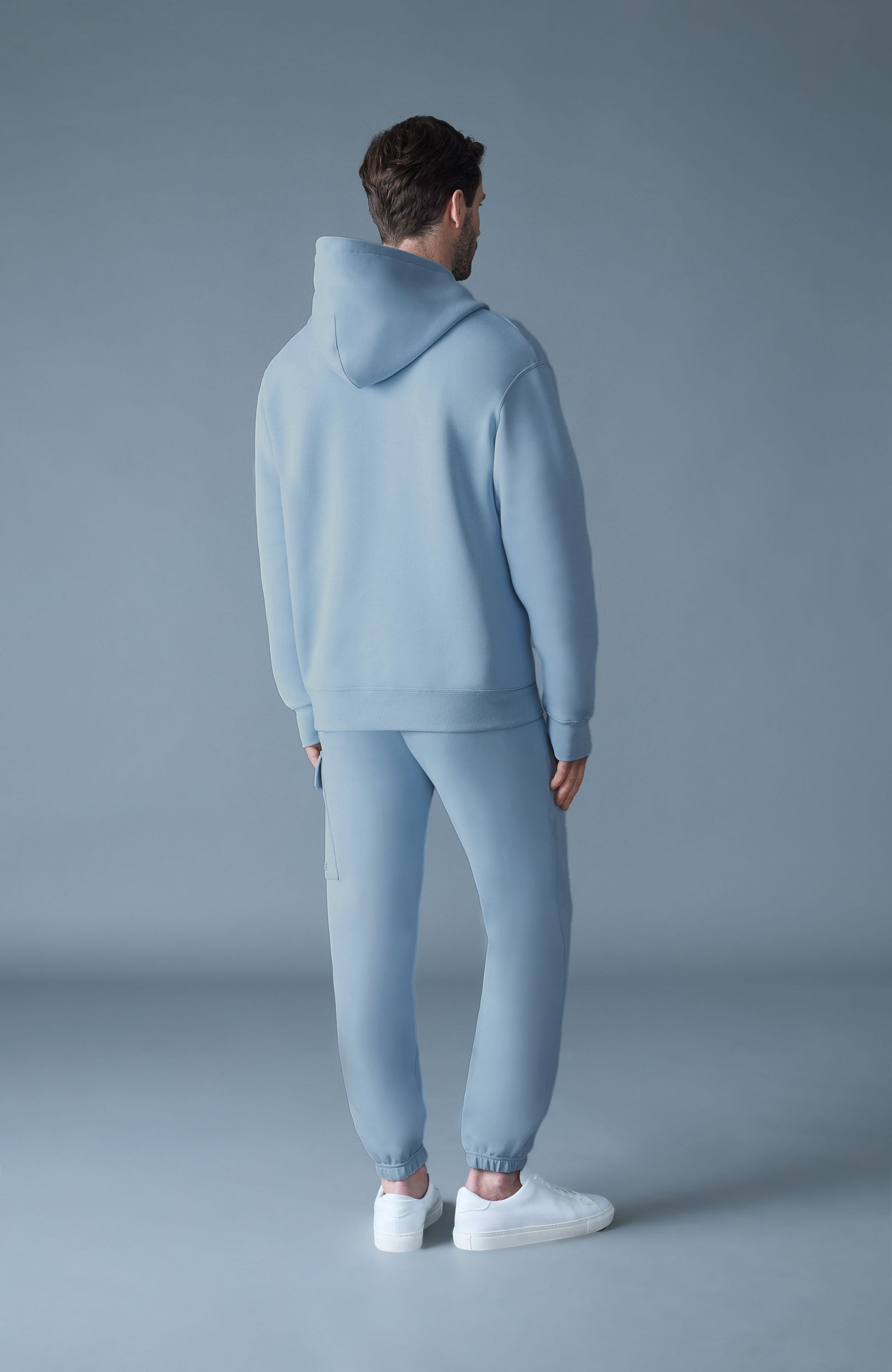 KRYSTIAN Double-face Jersey hoodie - 4