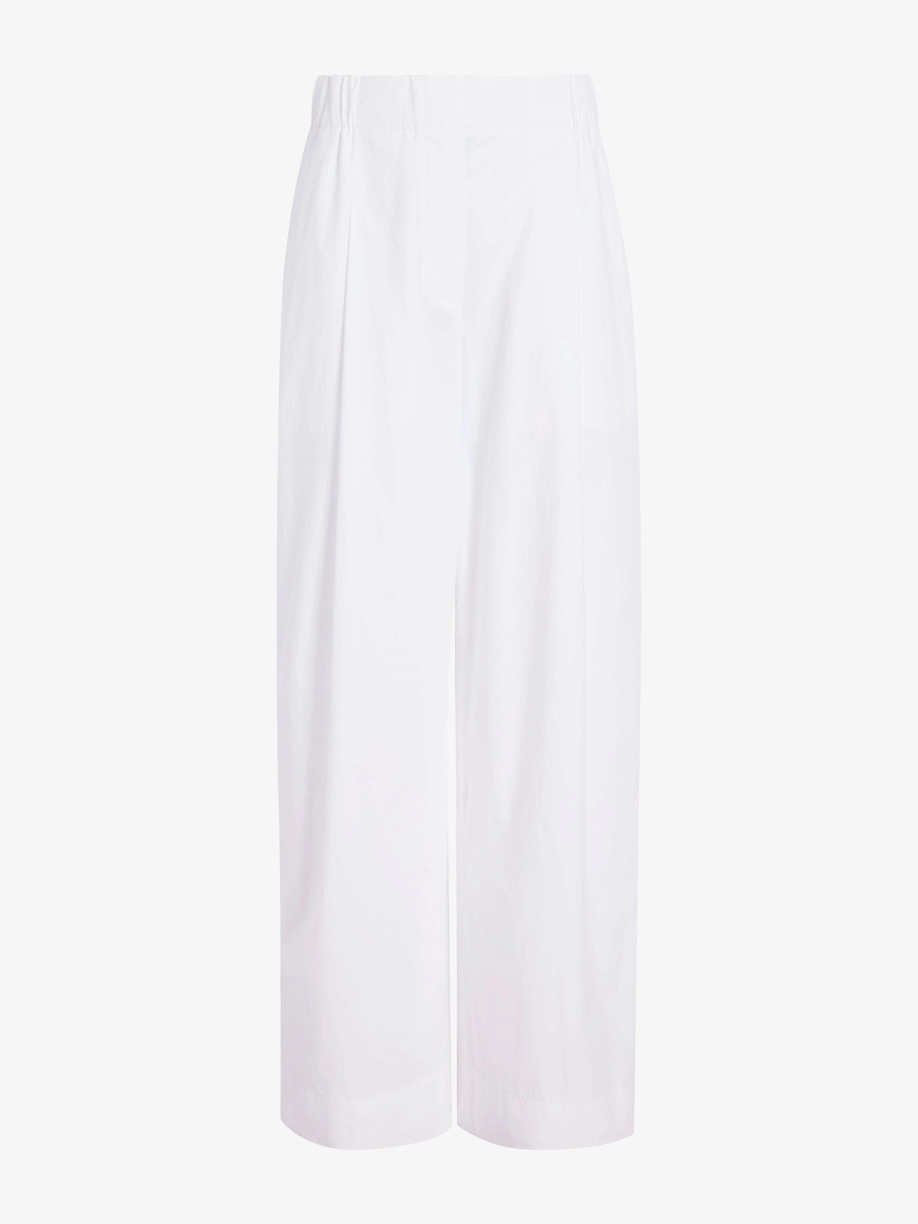 Lissia Pant in Classic Cotton Shirting - 1