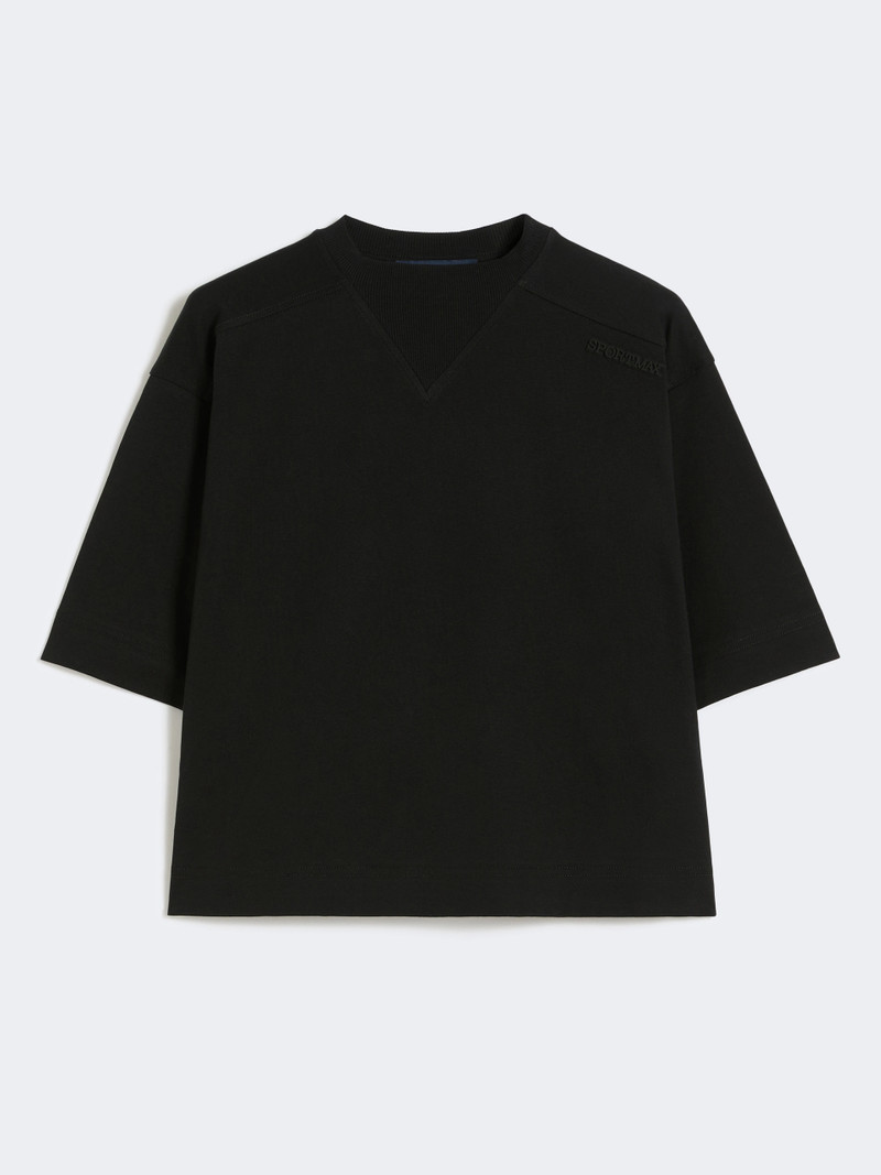 MASSA Cotton T-shirt - BLACK 1