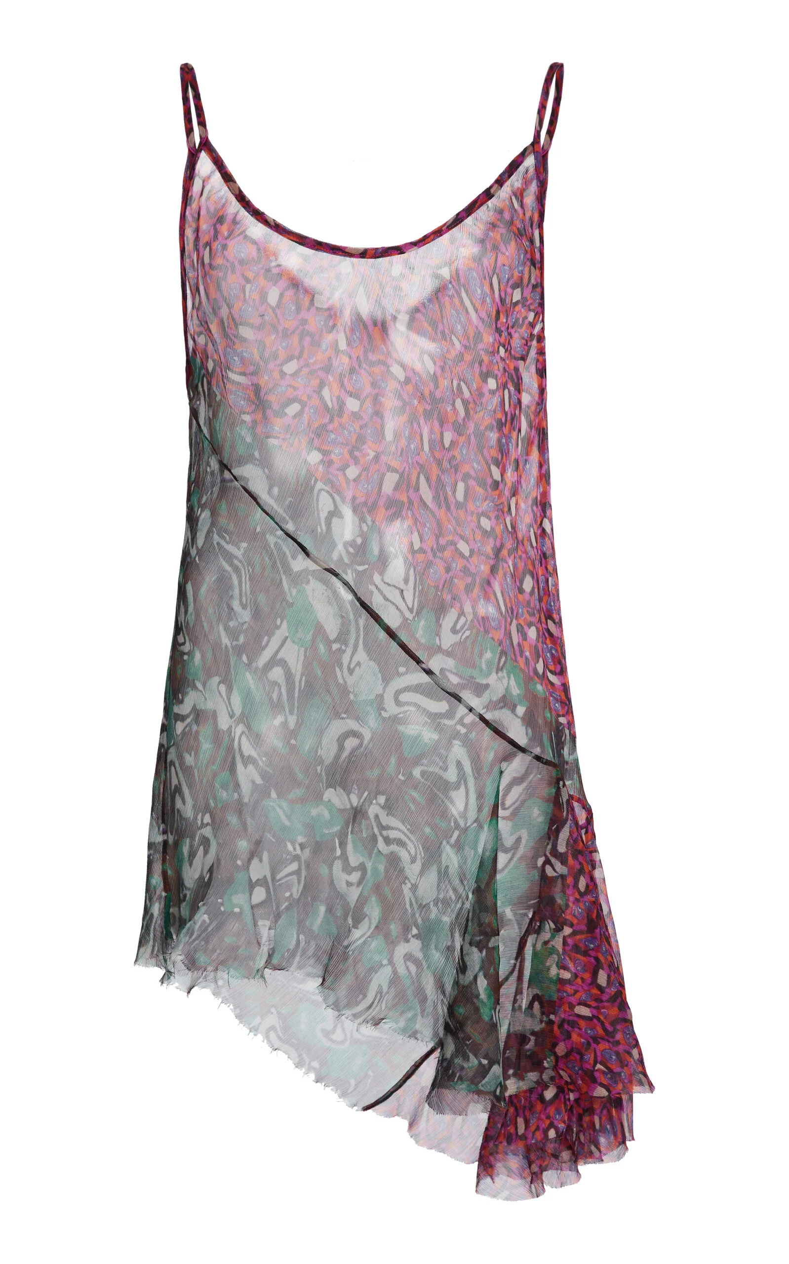 Crisanna Silk Asymmetric Camisole - 1
