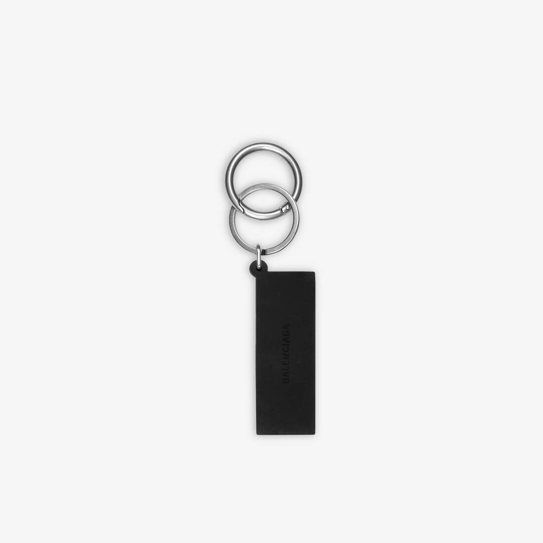 Men's Teenage Logo Keychain in Black/white - 3