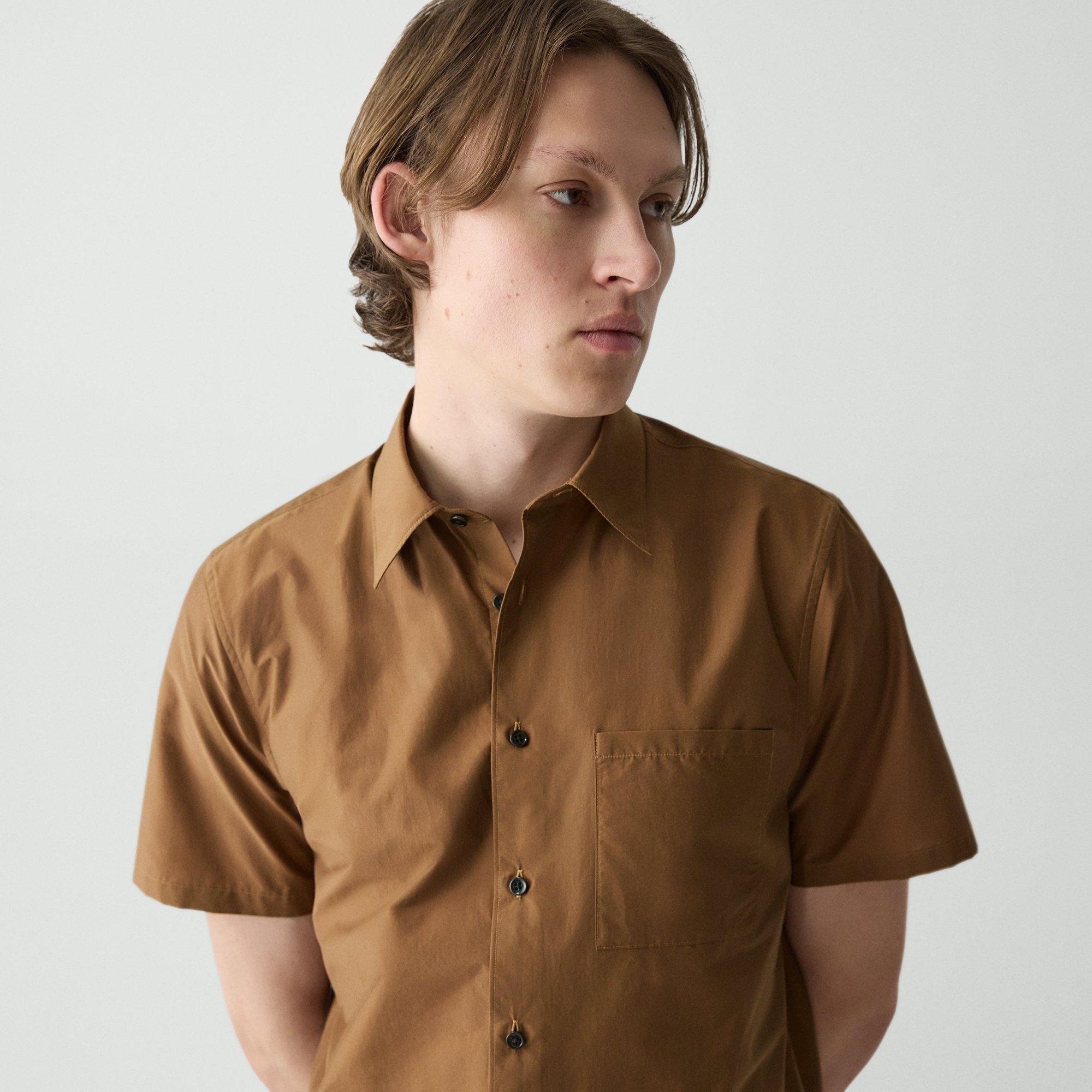 Noll Short-Sleeve Shirt in Cotton-Blend - 5