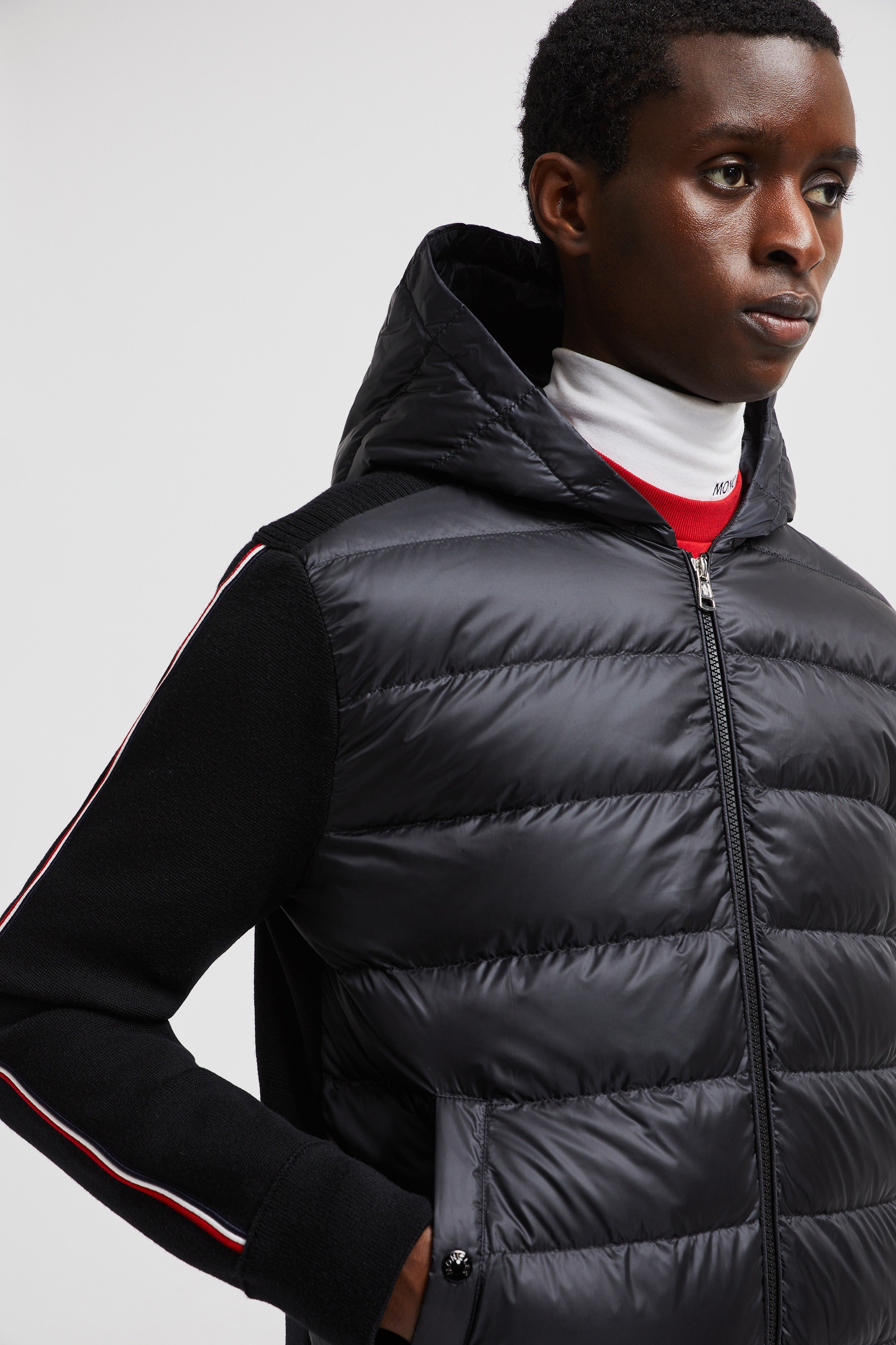Moncler Padded Wool Hoodie | REVERSIBLE