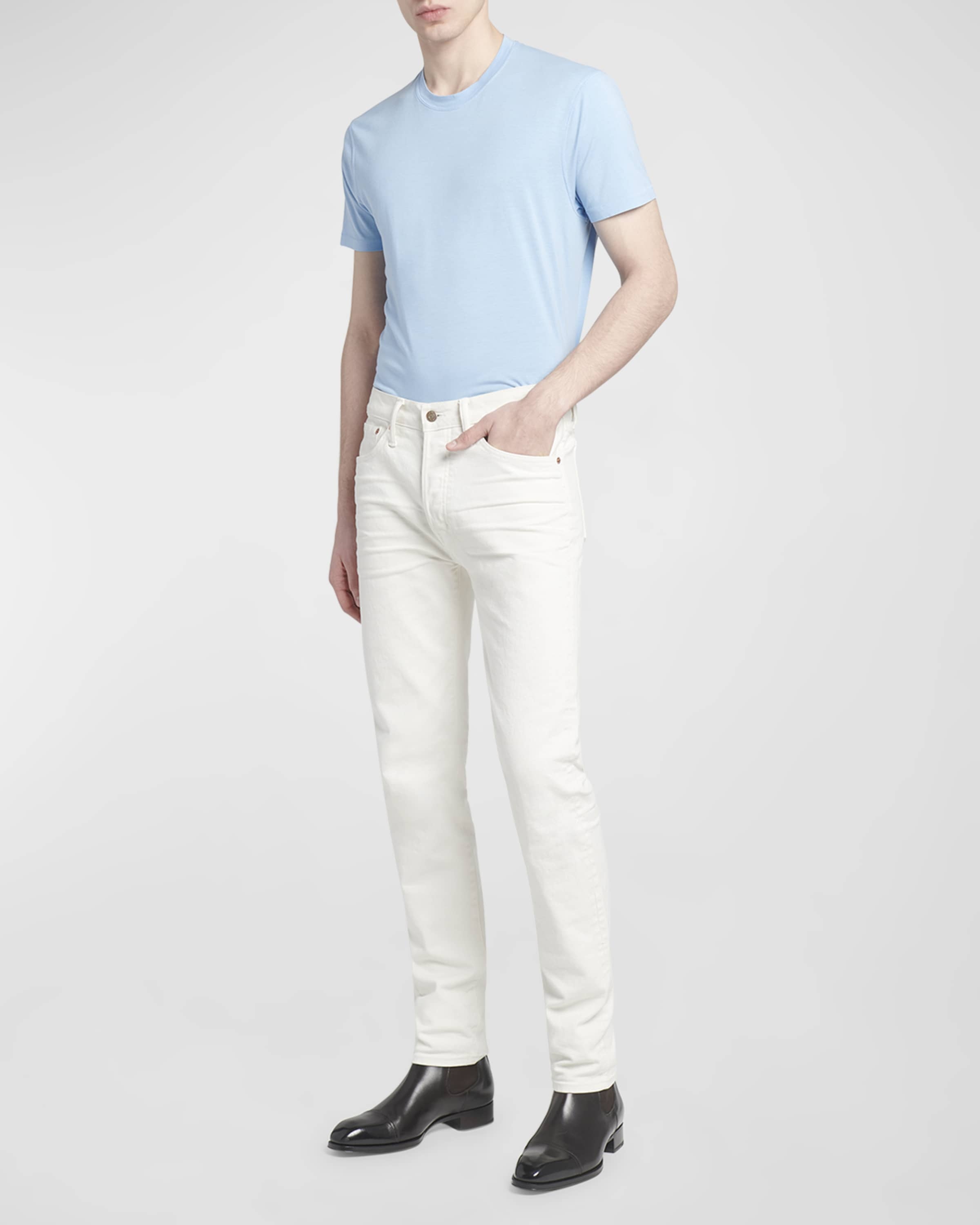 Men's Slim-Leg 5-Pocket Jeans - 5