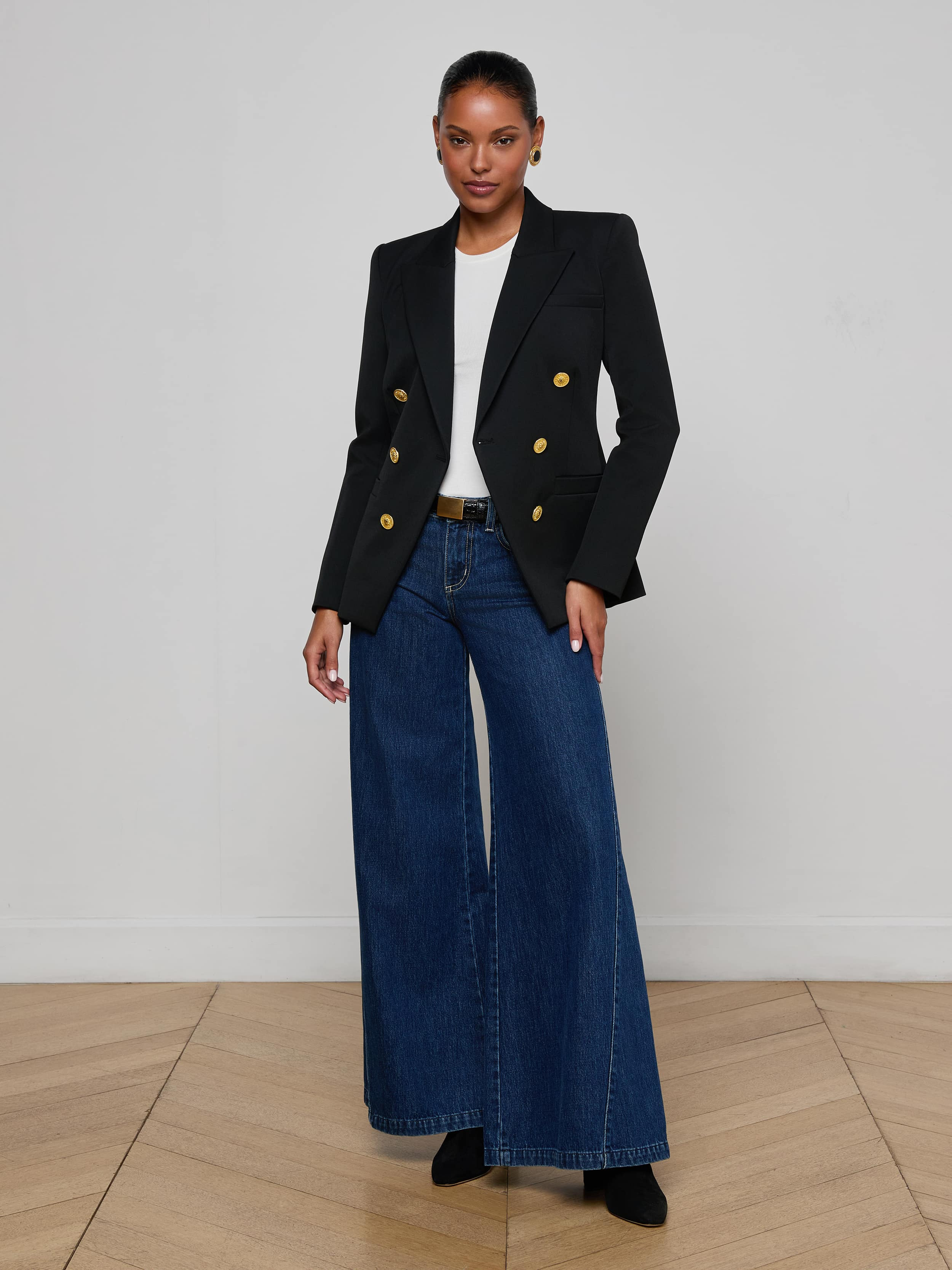 Kyomi Double-Breasted Blazer - 4
