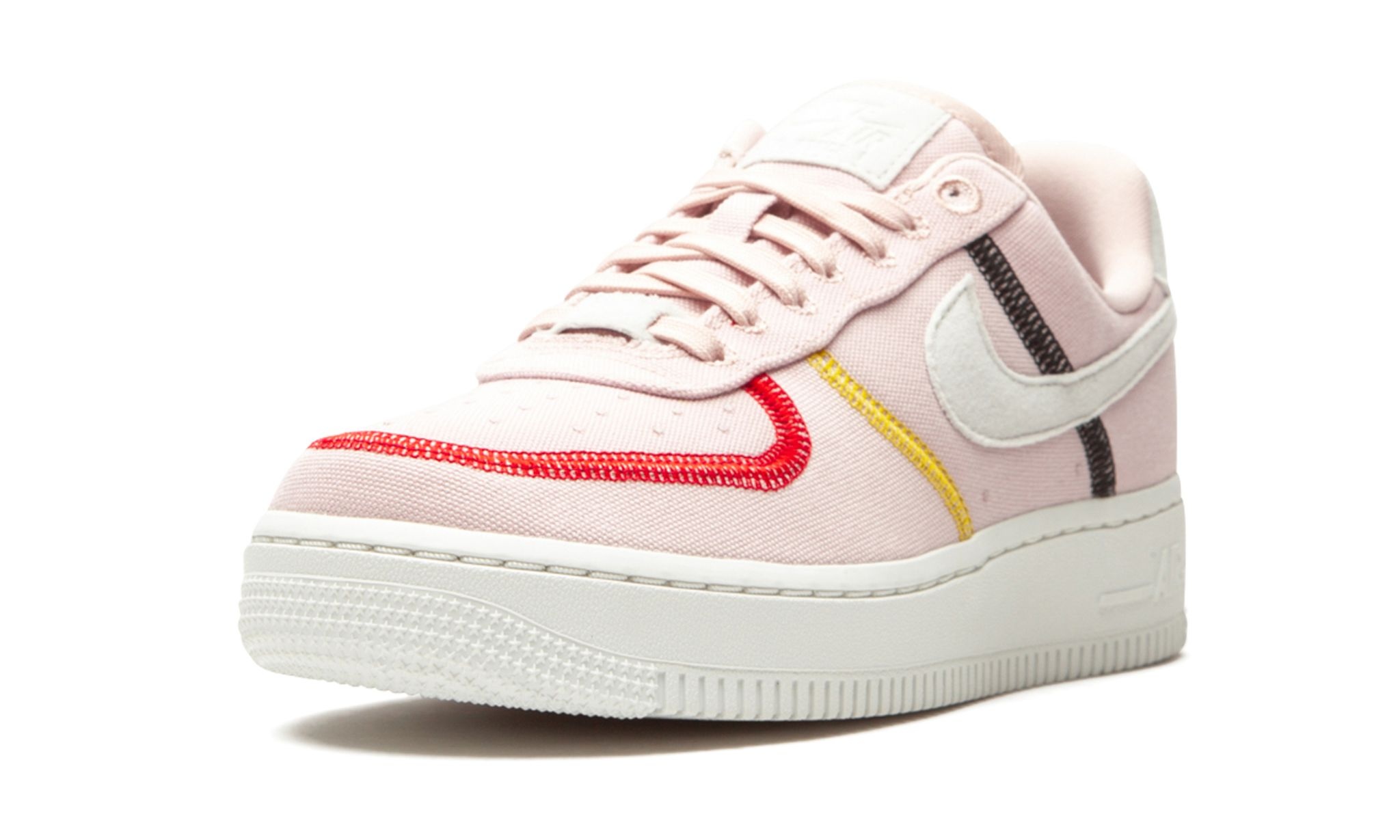 WMNS Air Force 1 "07 LX "Stitched Canvas - Silt Red" - 4