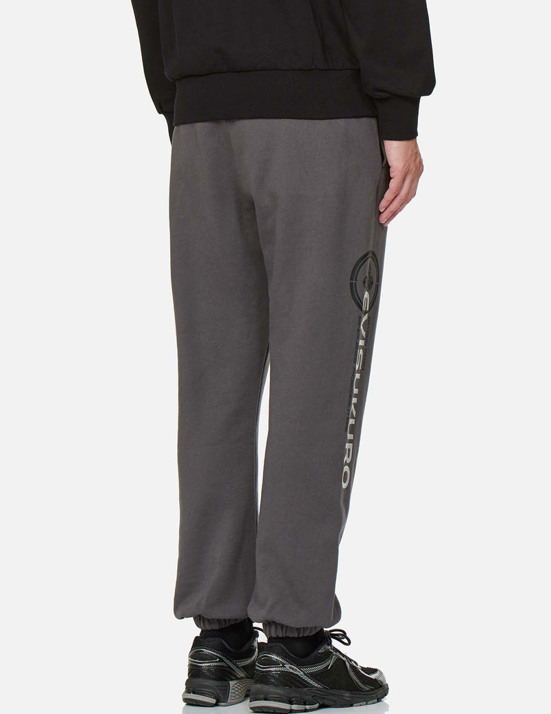 Kamon and Logo Print Sweatpants 4