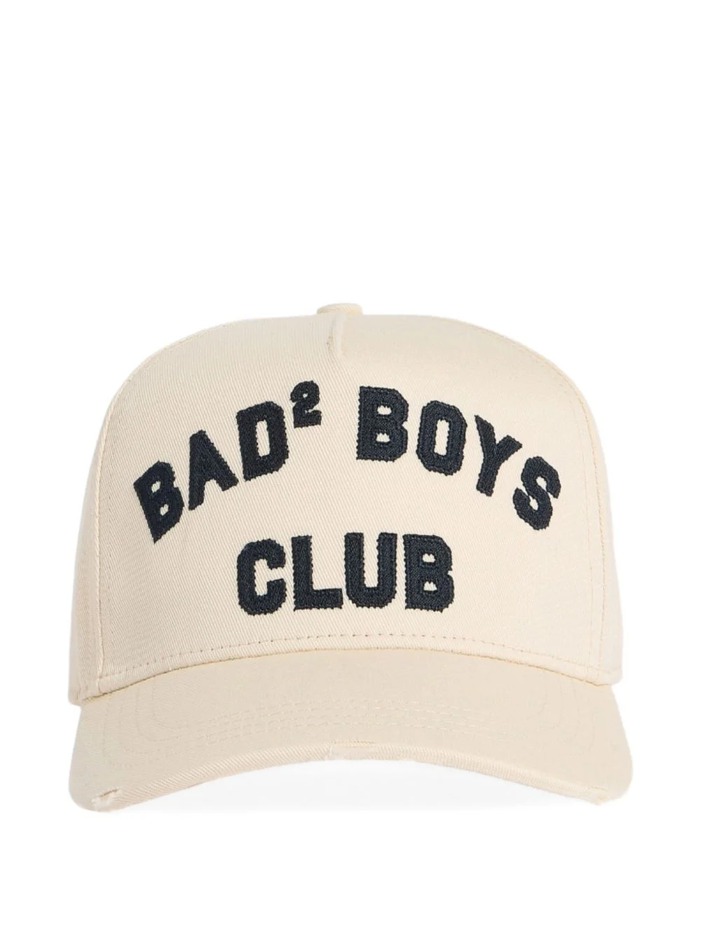 text-embroidered baseball cap - 1