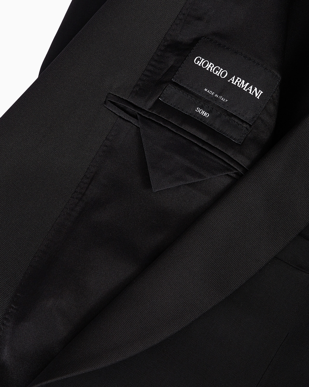 Soho Line single-breasted tuxedo in wool crêpe - 2