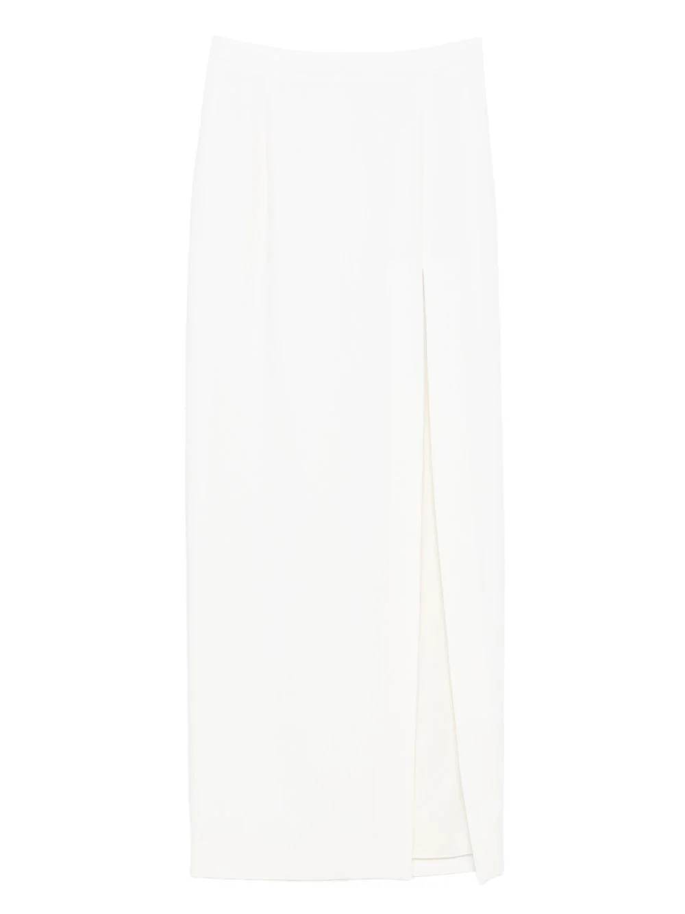 split-front midi skirt - 1