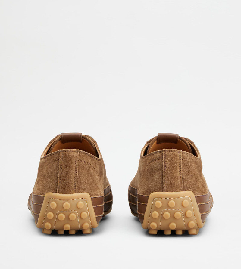 SNEAKERS IN SUEDE - BROWN 3