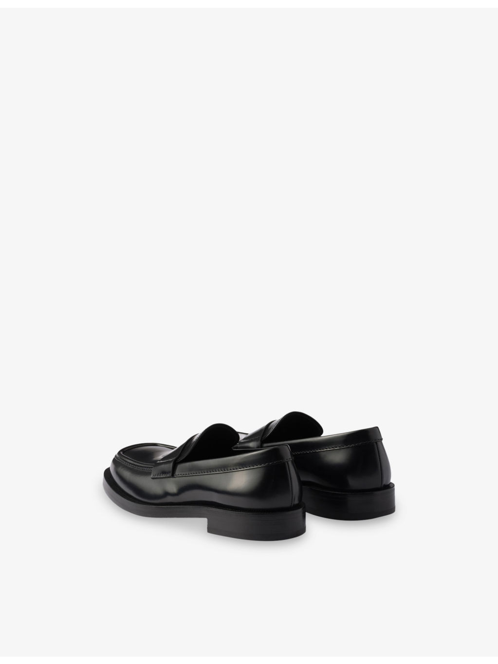 Brand-Debossed Leather Loafers - 4