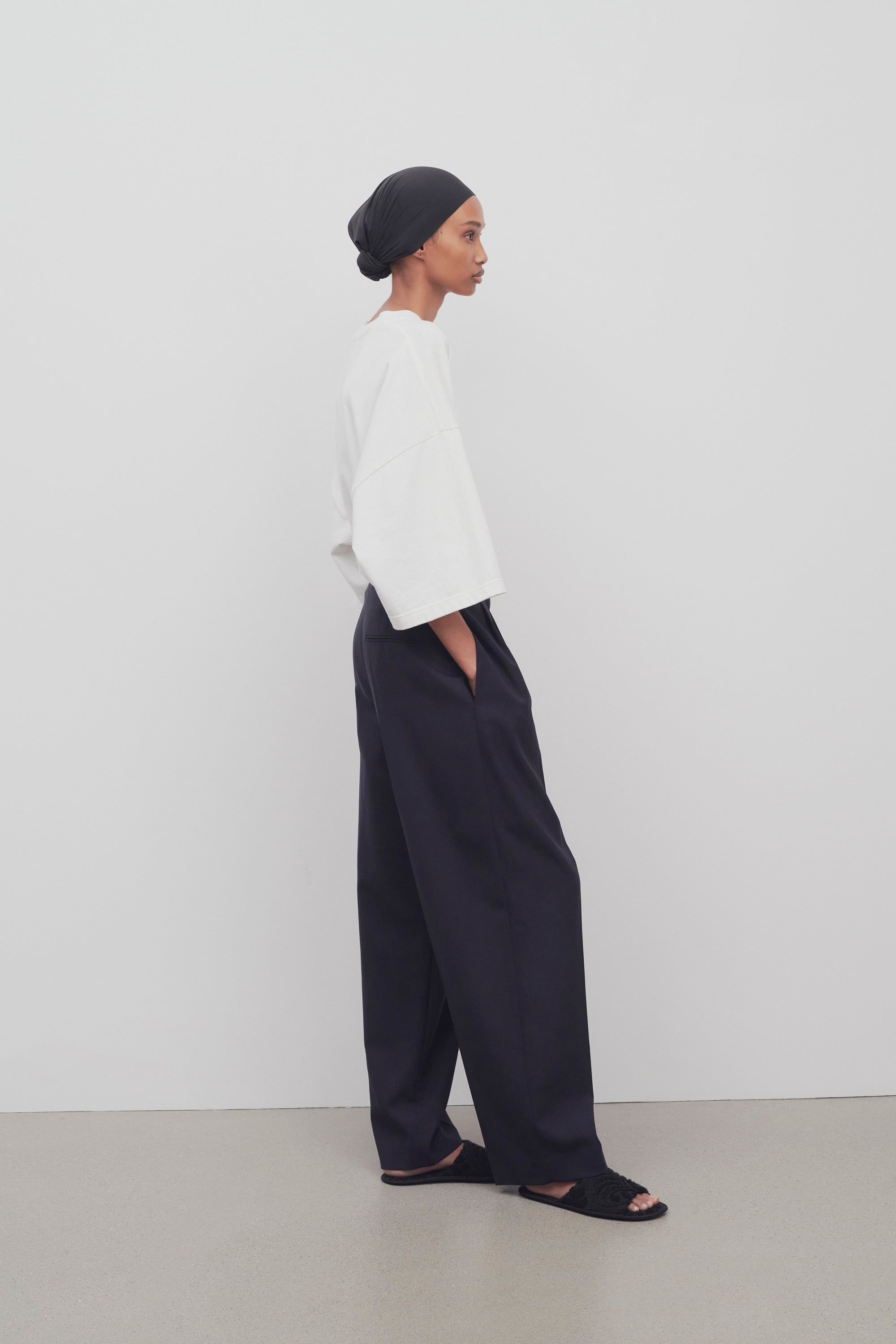 Lonan Pant in Virgin Wool - 4