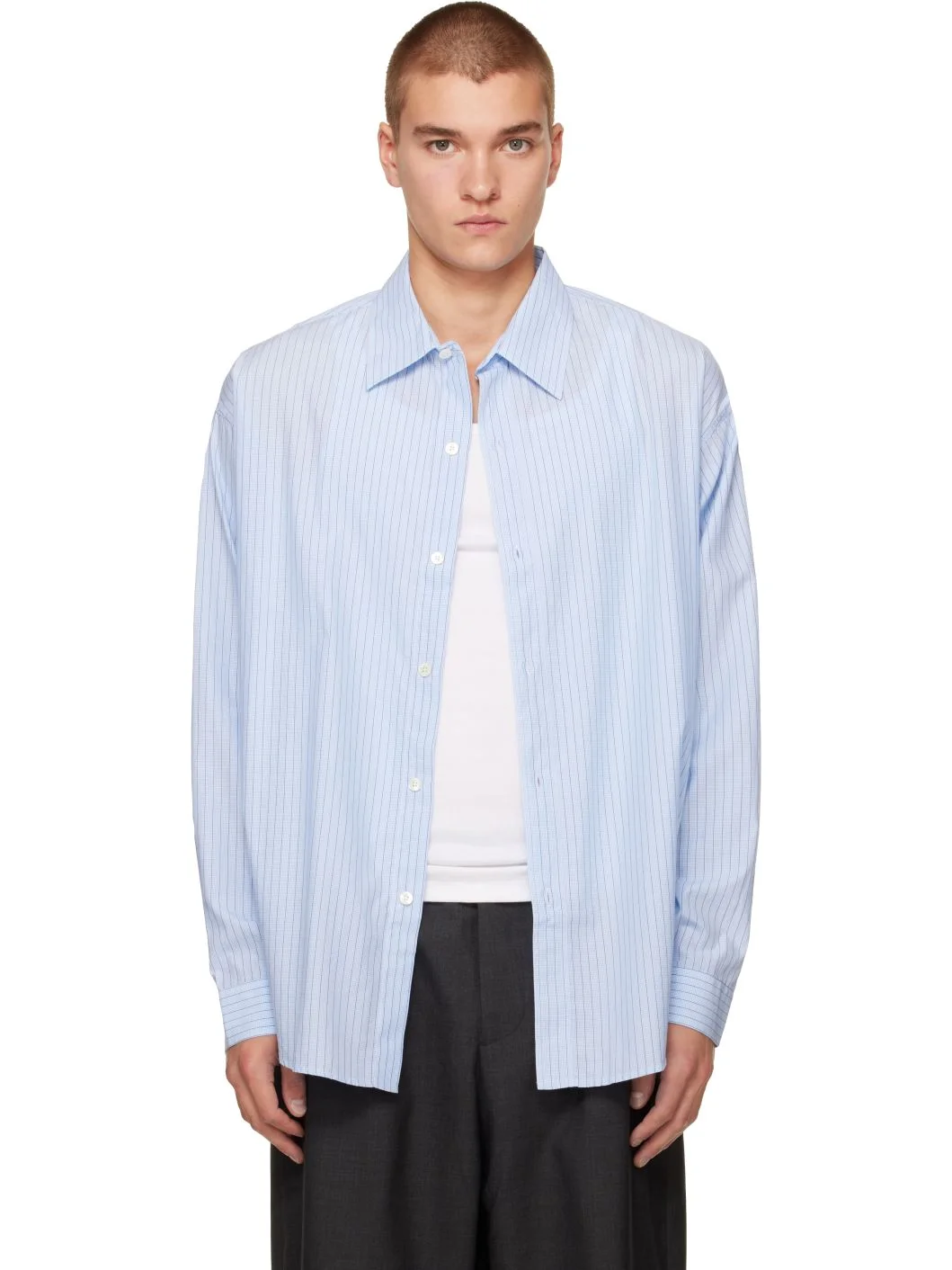 Blue Essay Shirt - 1
