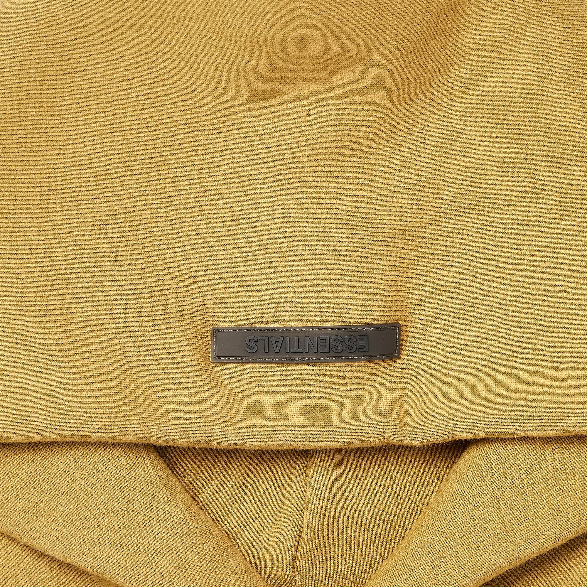 Fear of God Essentials Pullover Hoodie 'Amber' - 3