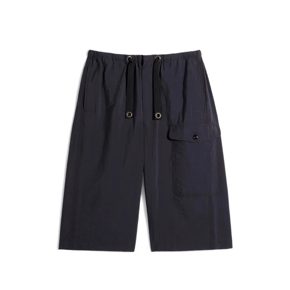 Lemaire Black Shorts - Cargo Shorts Men - 1