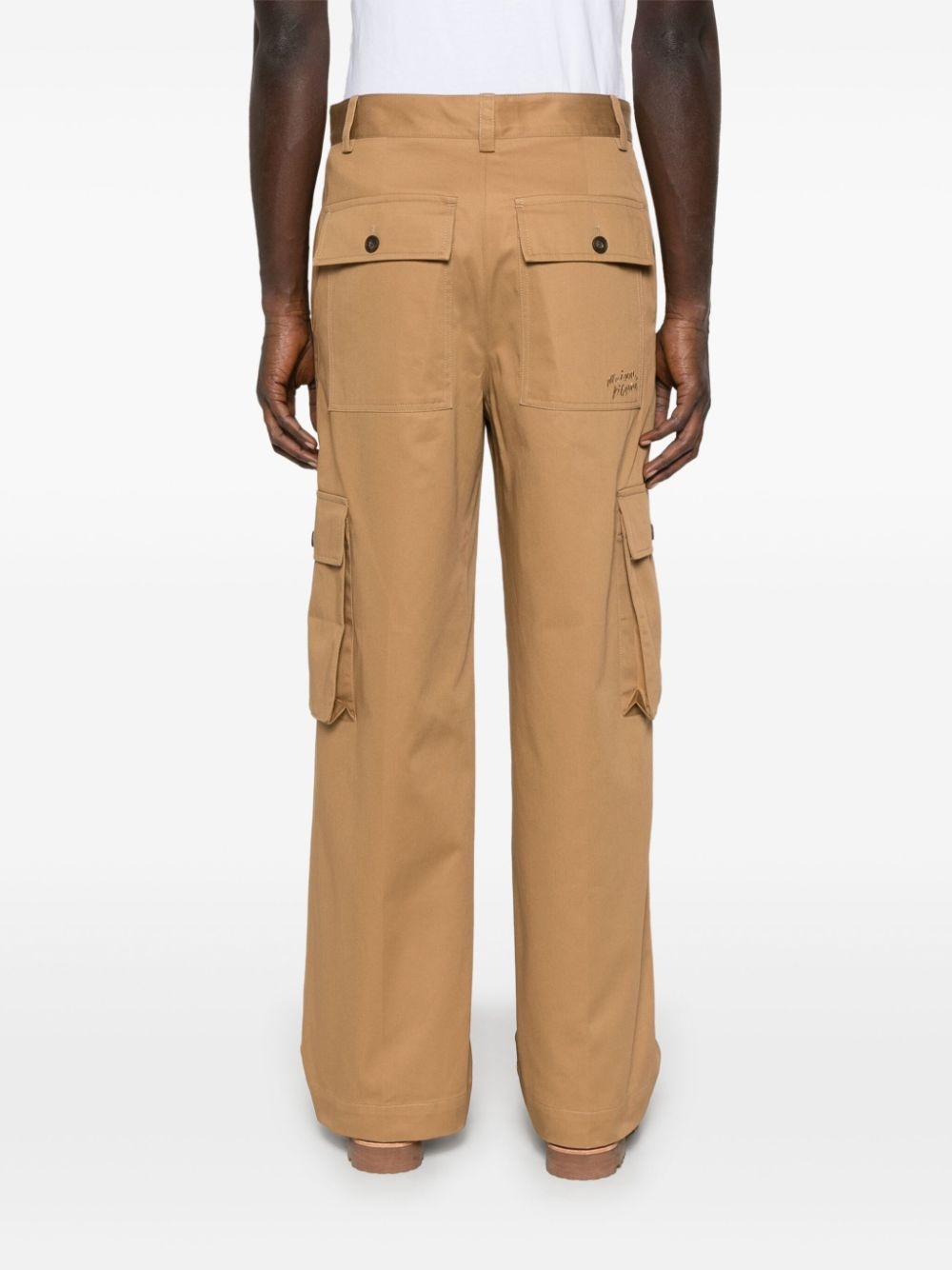 cotton cargo pants - 4