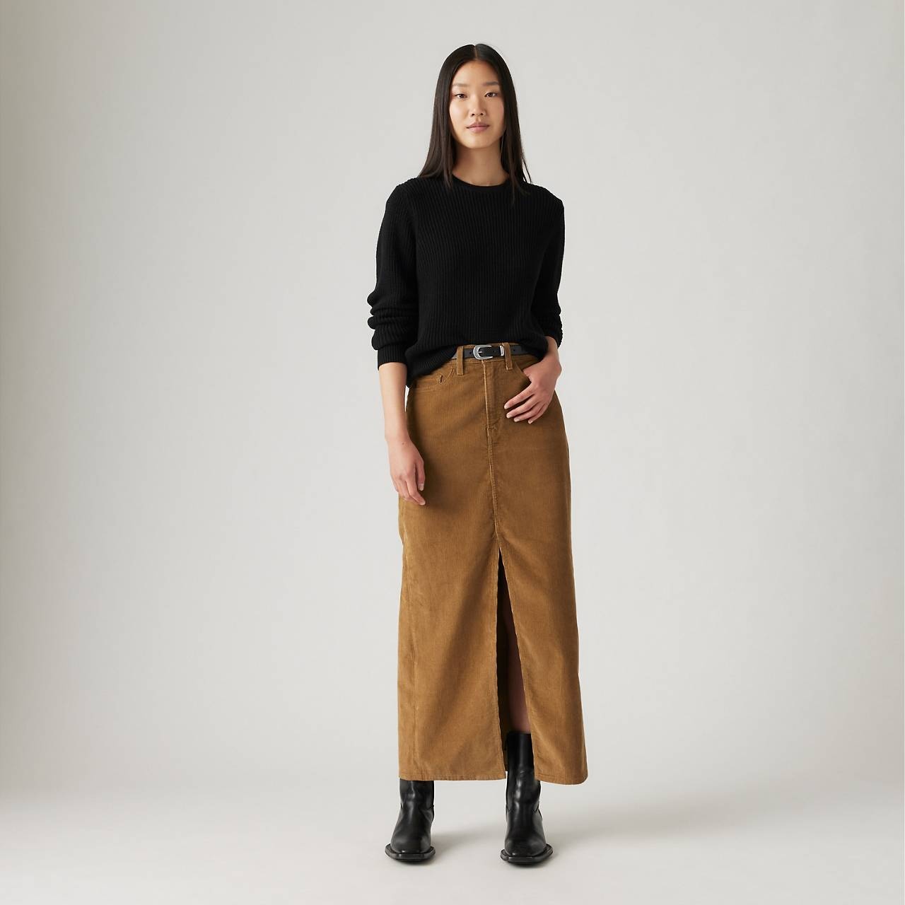 ANKLE COLUMN SKIRT - 3