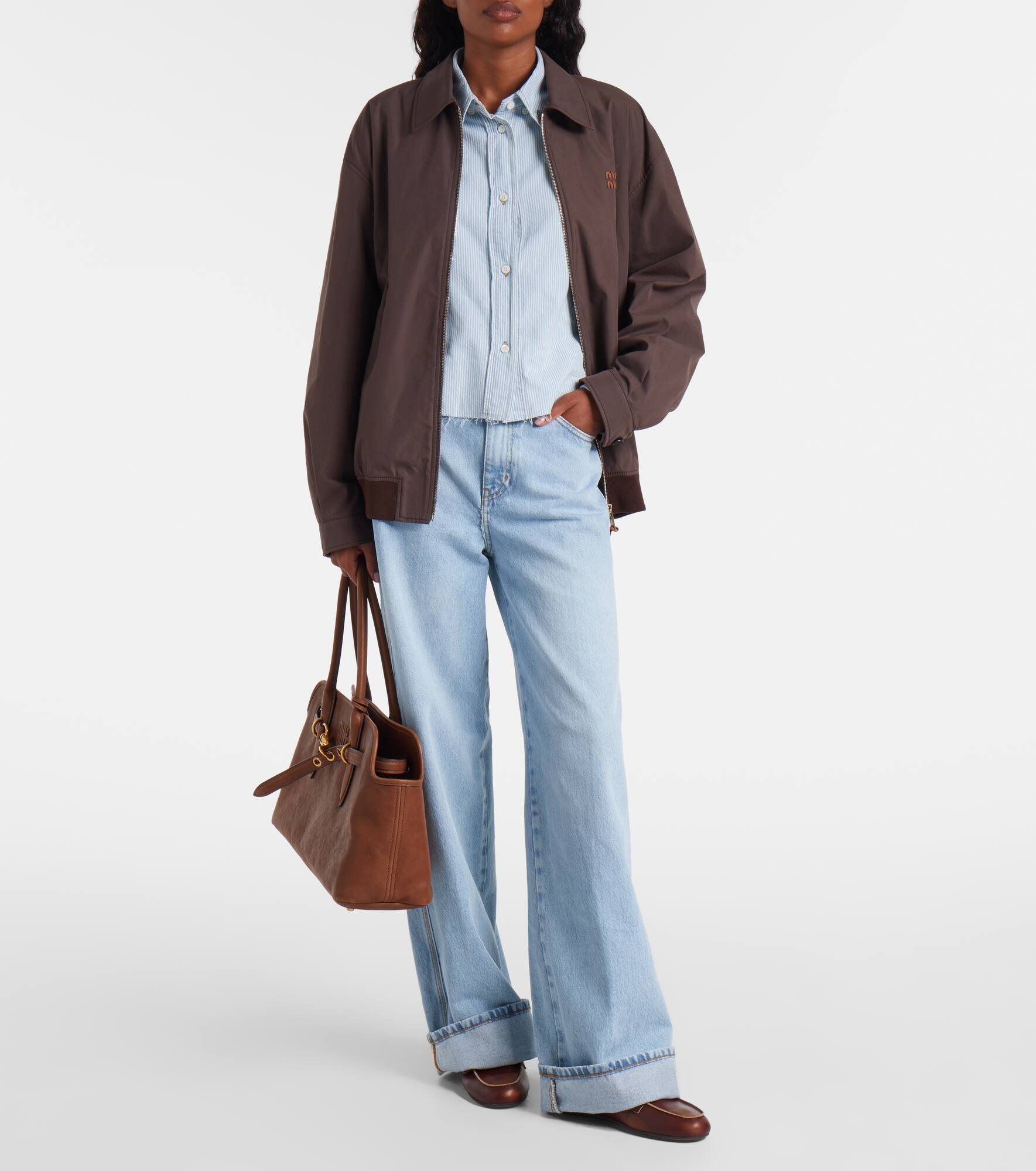 The Cuffed Wide high-rise wide-leg jeans - 2