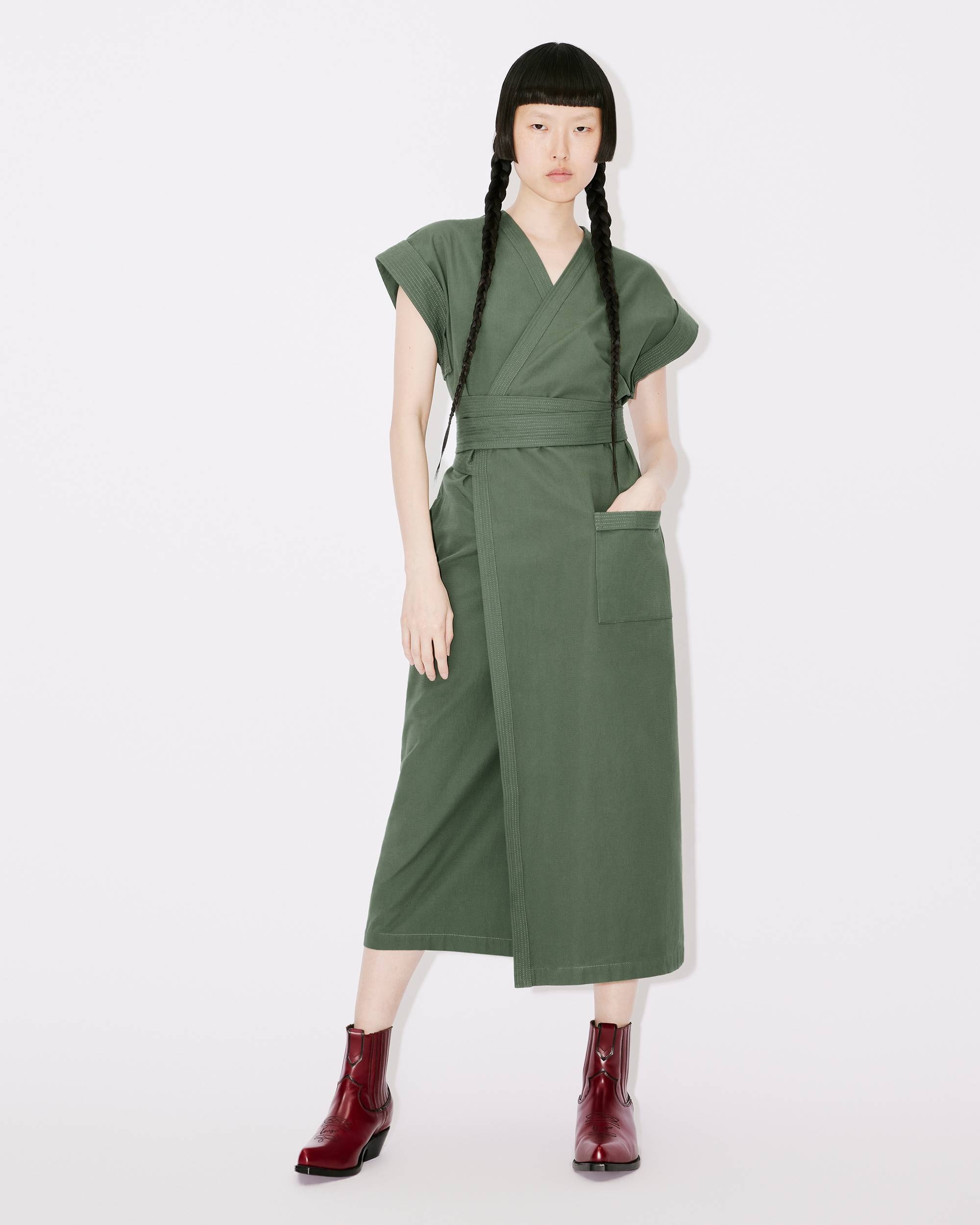 Kimono midi dress - 3