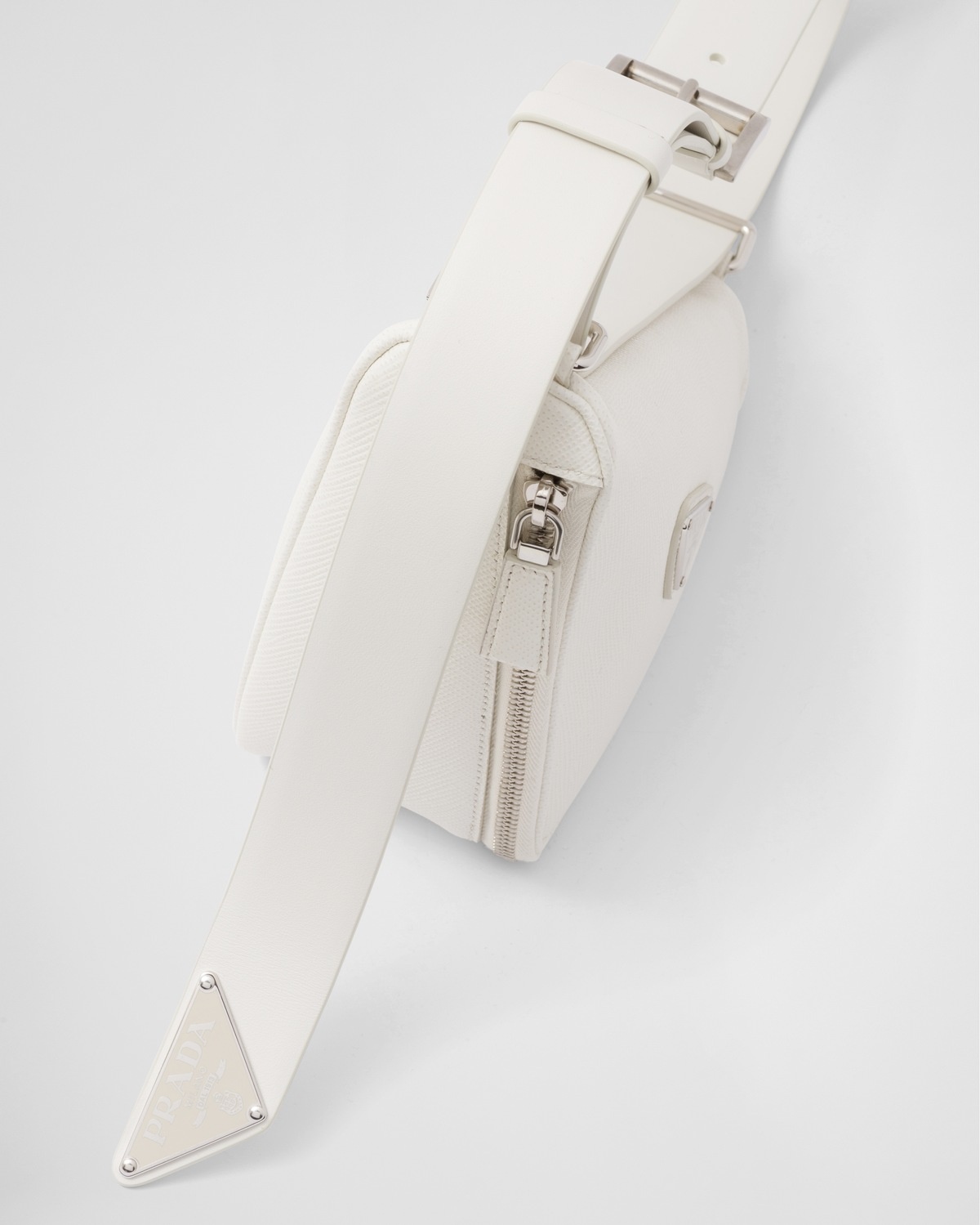 Saffiano leather belt bag - 6