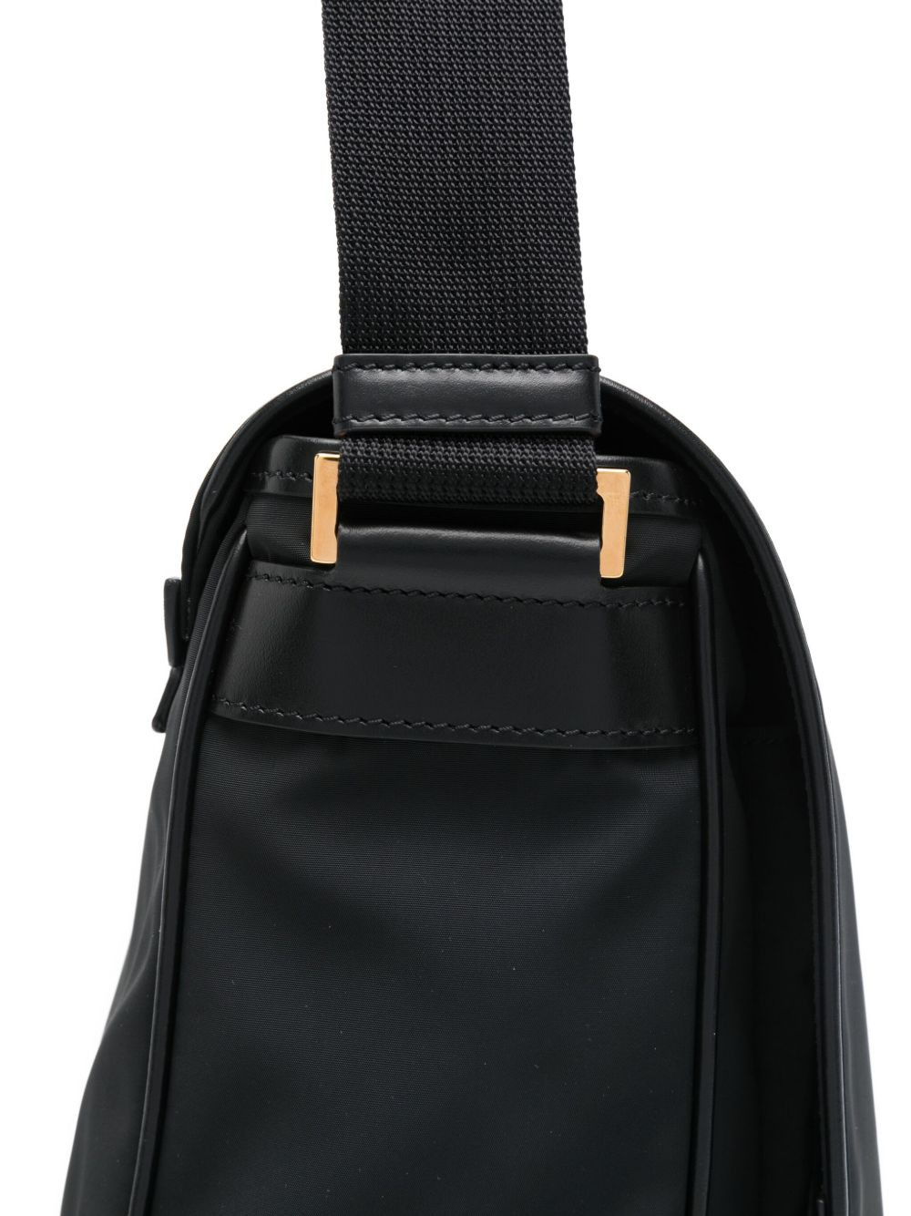 Tom Ford Men Recycled Nylon Large Messenger Bag - 4