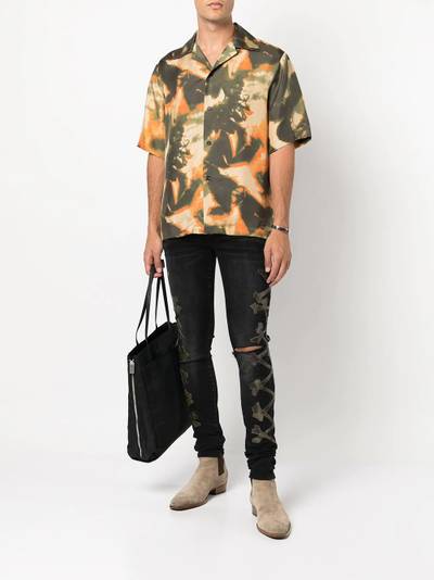 AMIRI tie-dye print shirt outlook