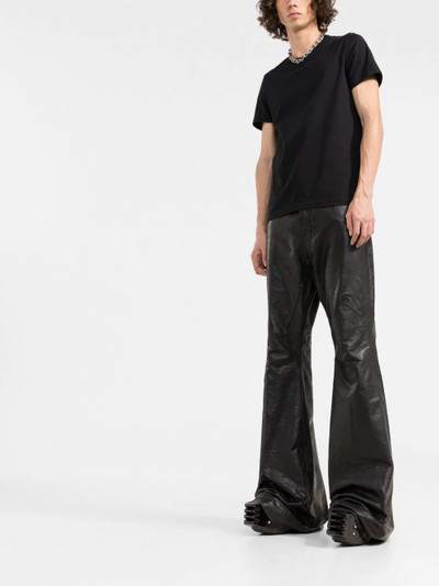 Rick Owens round-neck cotton T-shirt outlook