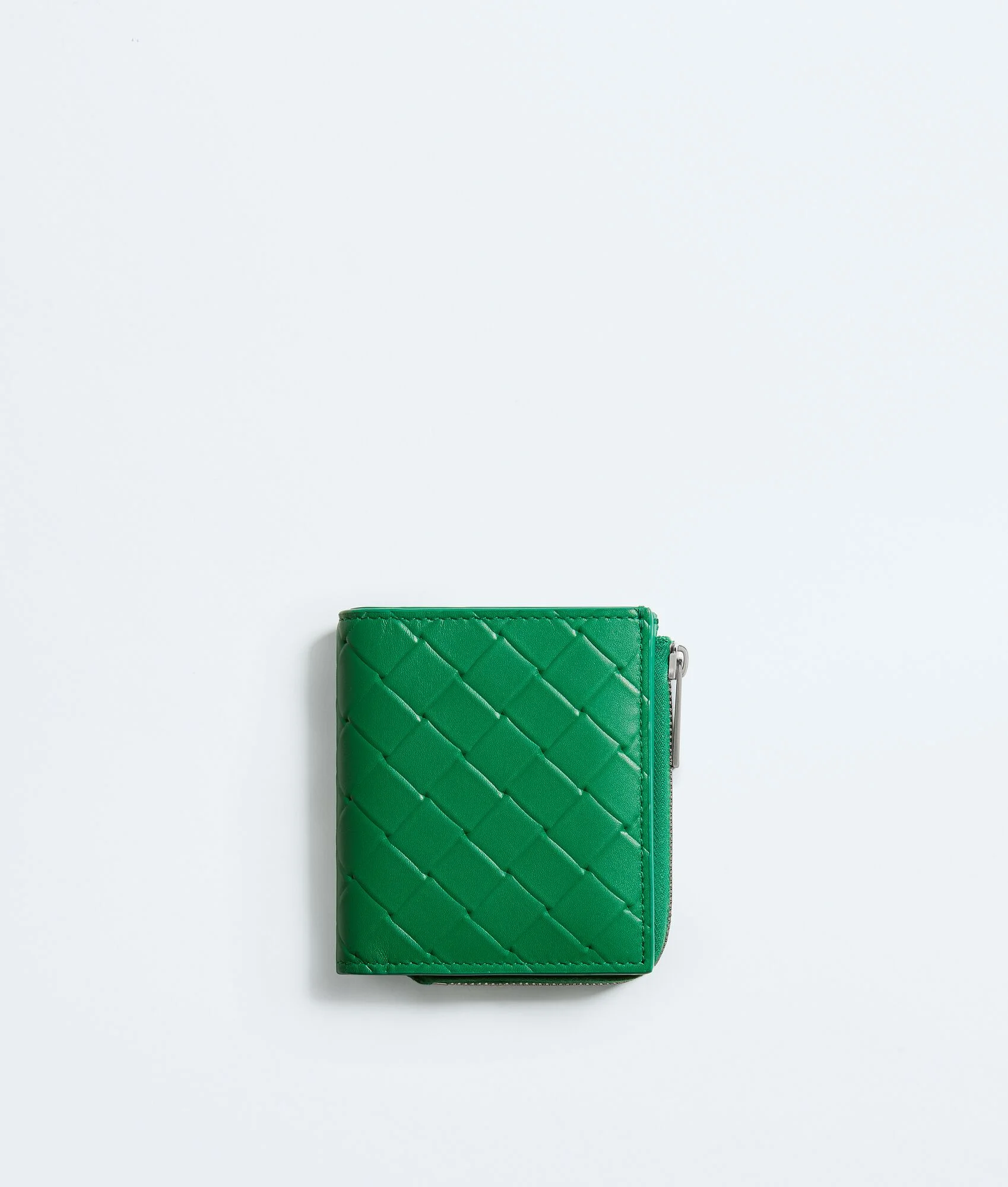 Intrecciato Stamp Bi-Fold Wallet - 1