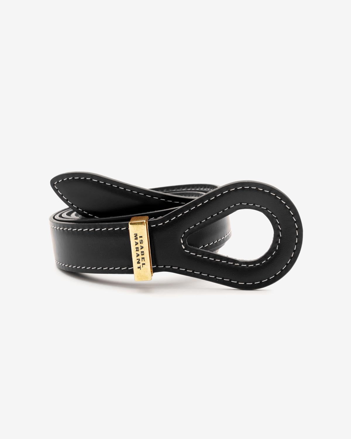 【関税込み】Isabel Marant タン Brindi ベルト Isabel Marant BRINDI BELT | REVERSIBLE
