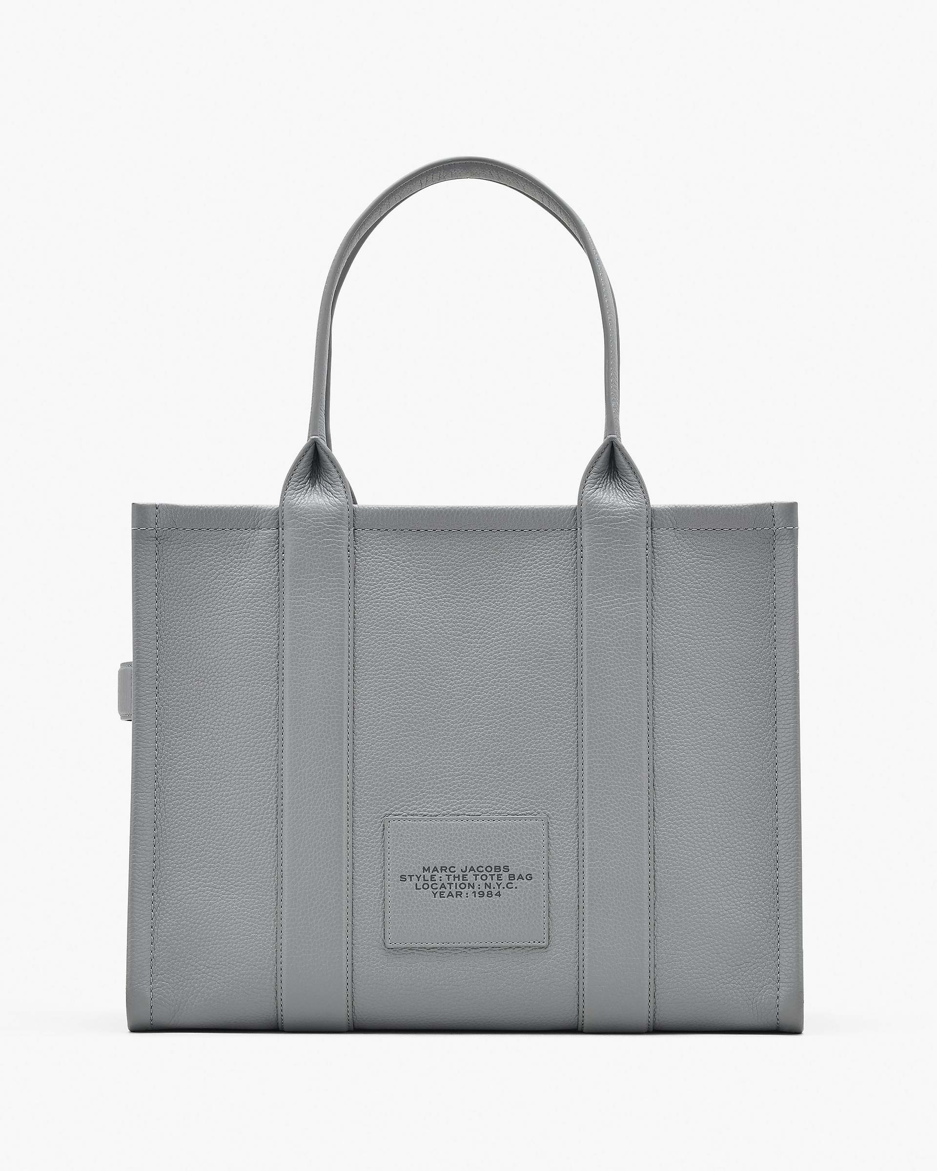 THE LEATHER LARGE TOTE BAG - 3