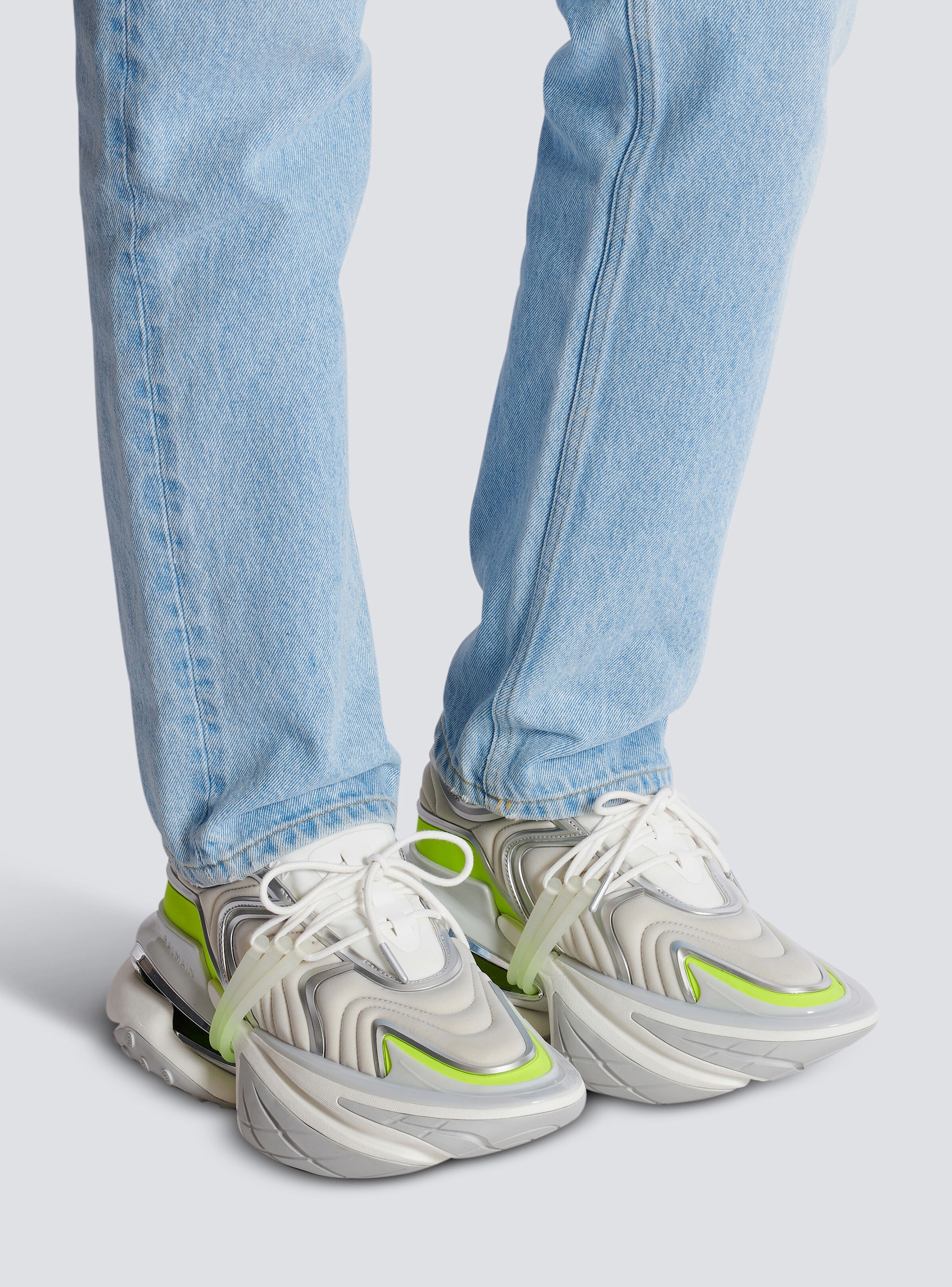 Unicorn Wave sneakers in neoprene and calfskin - 9