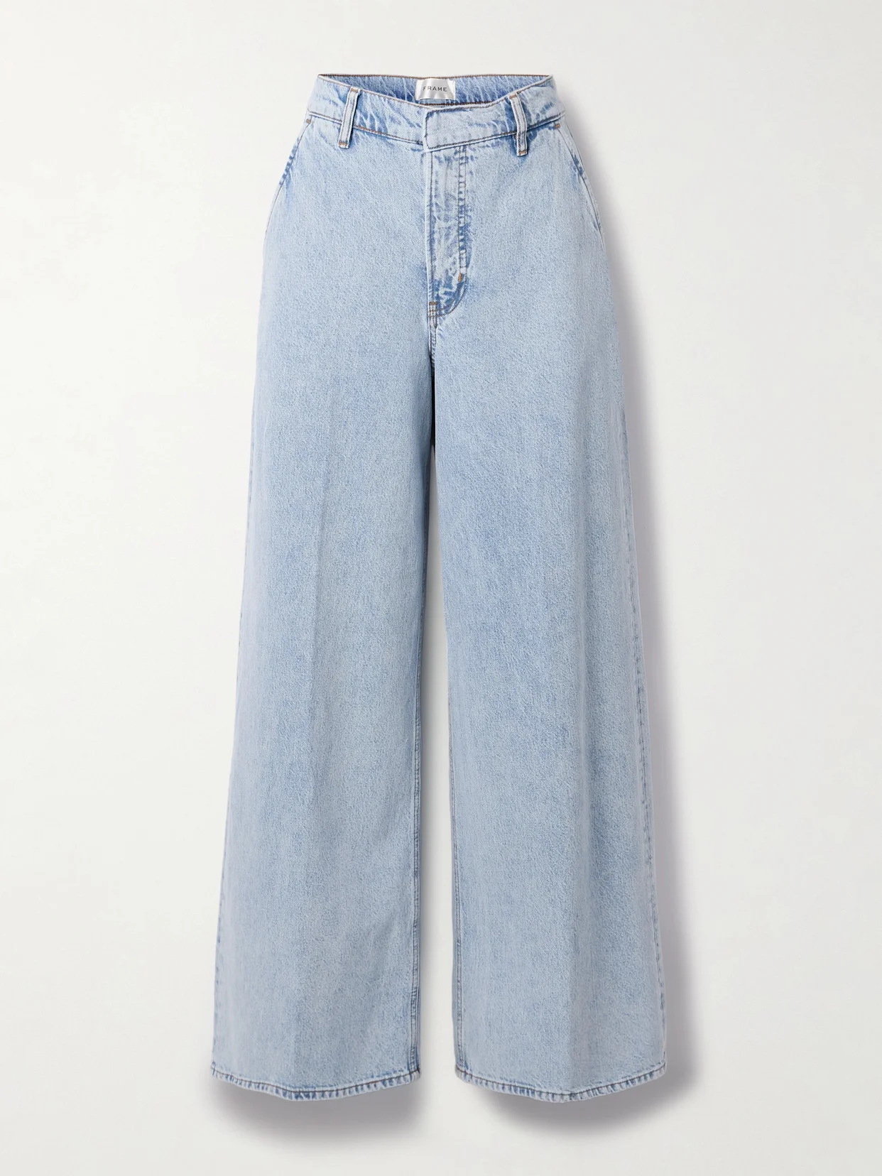 The Wide Trouser High-rise Wide-leg Organic Jeans - 1