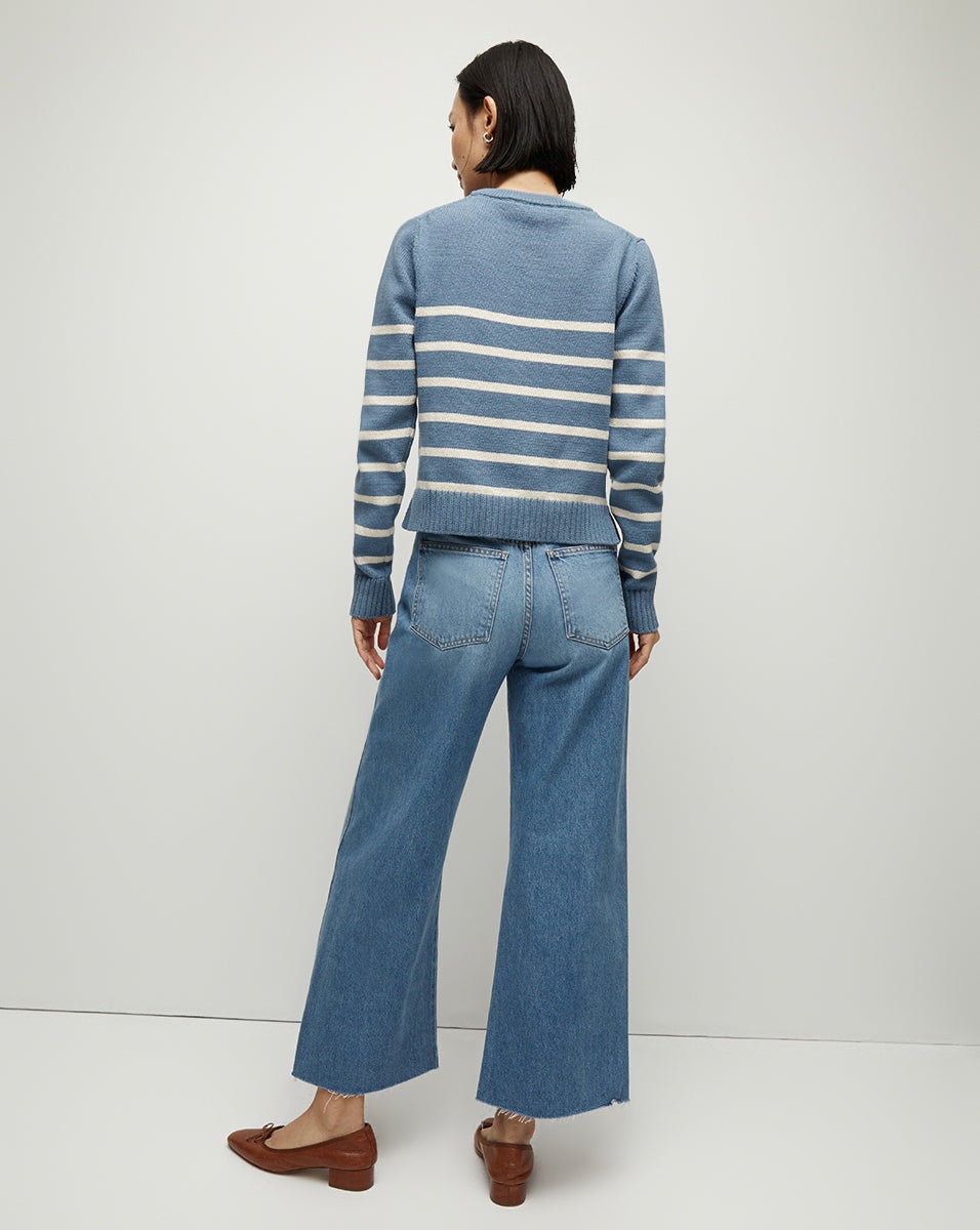 VIRKE STRIPED SWEATER - 5