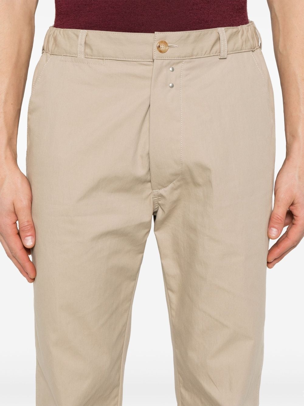 straight-leg trousers - 5