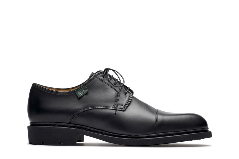 Dickens Black Silk - Rubber Sole 1