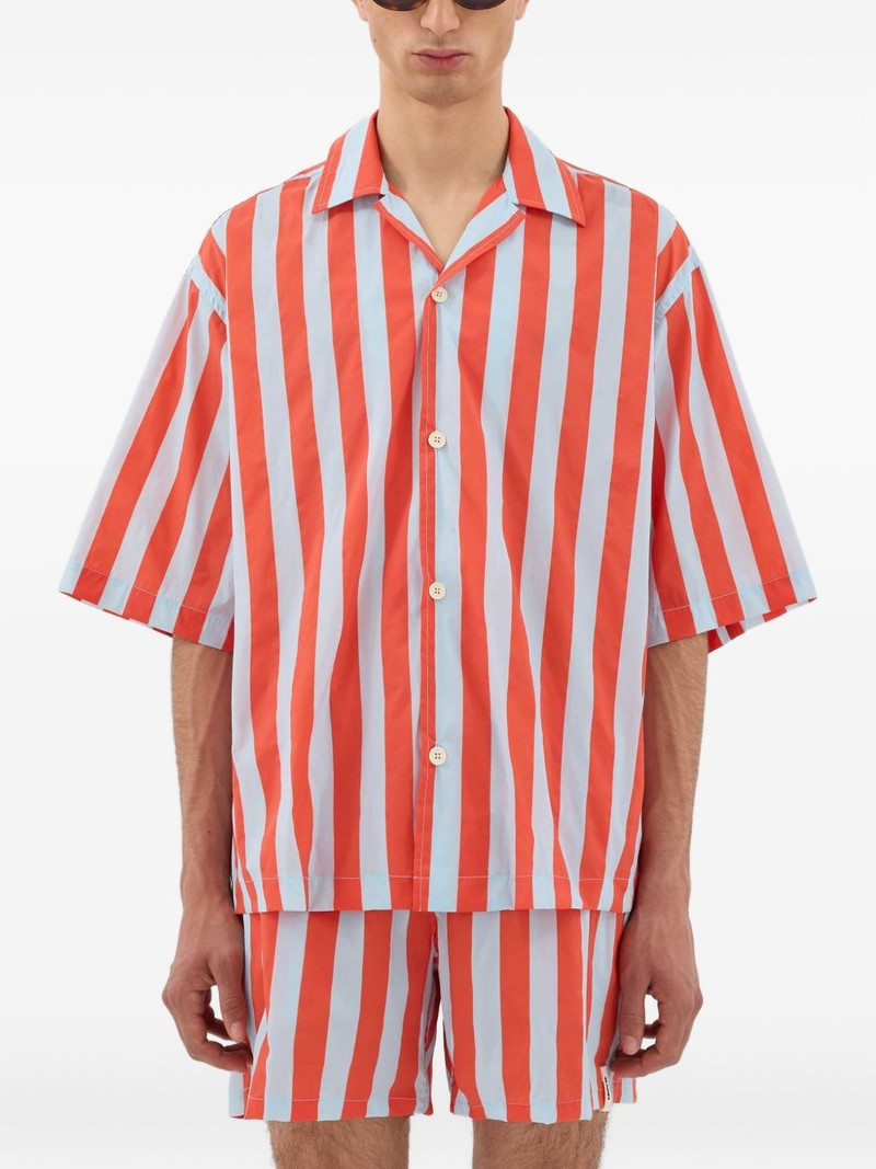 SUNNEI stripe short-sleeve shirt outlook