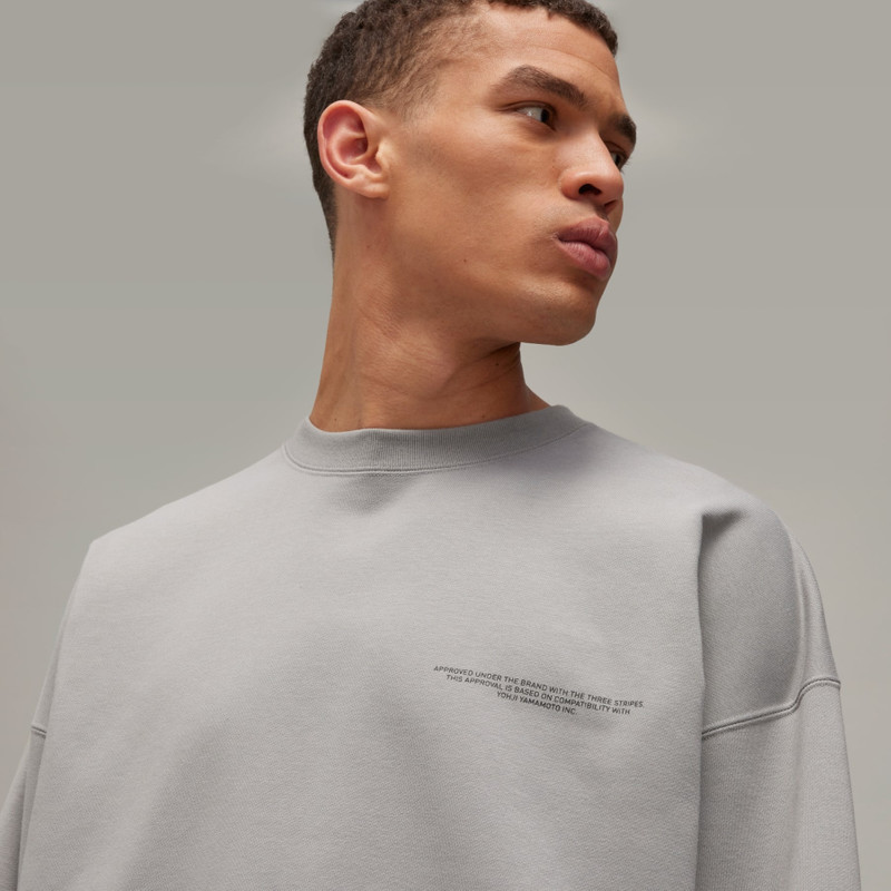 Y-3 Logo Crew Sweatshirt 8