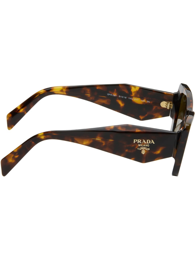 Prada Brown 'Prada Symbole' Sunglasses outlook