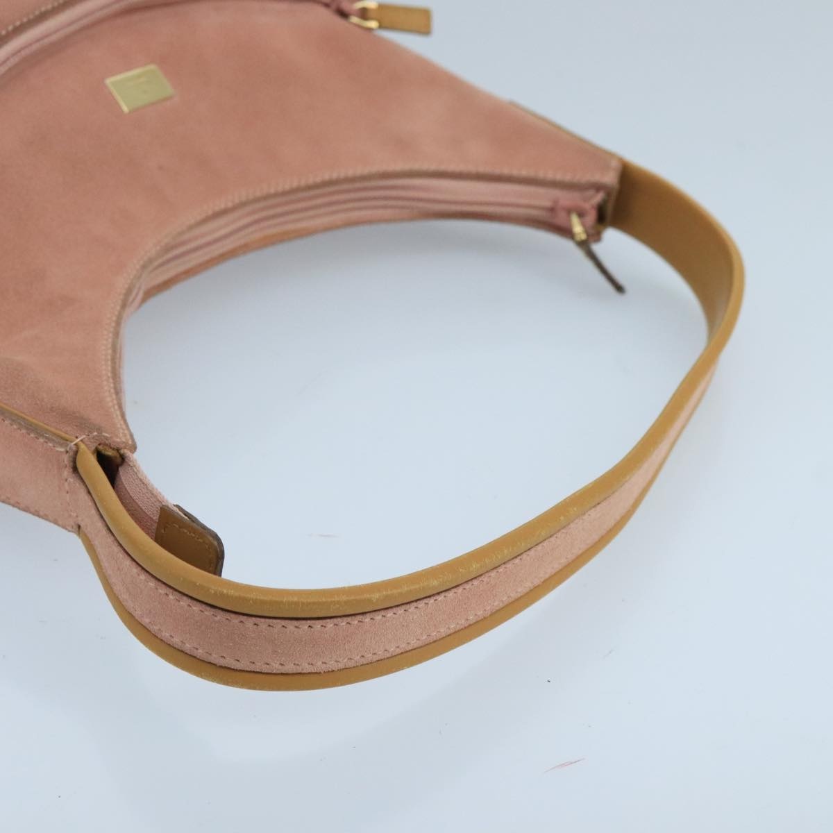 GUCCI Hand Bag Suede Pink Gold 001 3386 001 3386 - 7