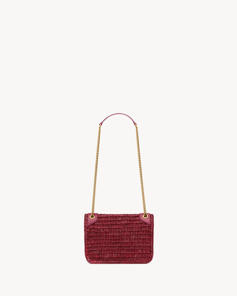 SAINT LAURENT NIKI MINI IN RAFFIA outlook