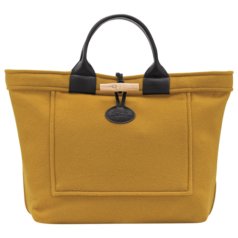 Le Roseau L Tote bag Nutmeg - Canvas 1