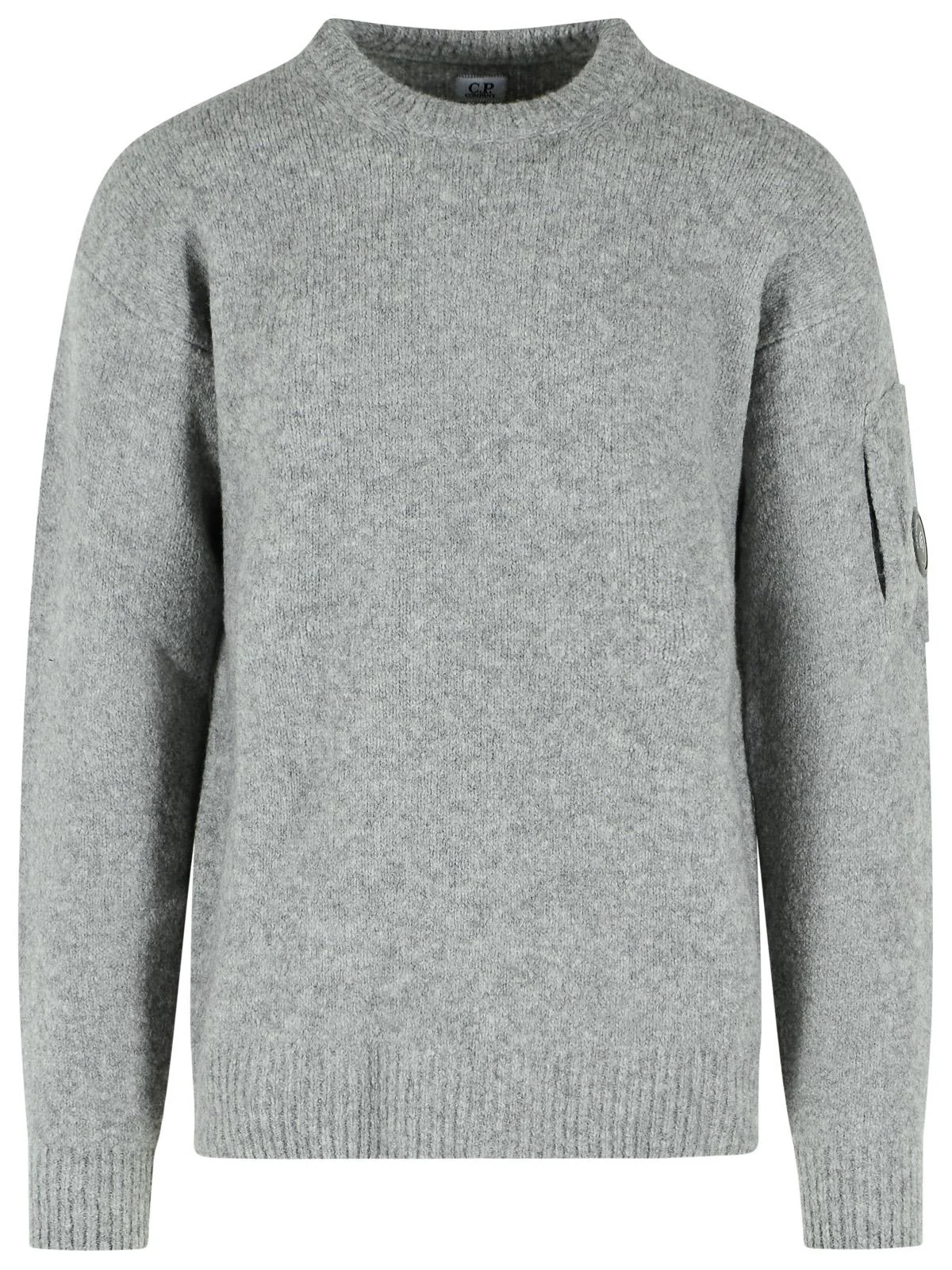 C.p. Company Grey Wool Blend Sweater - 1
