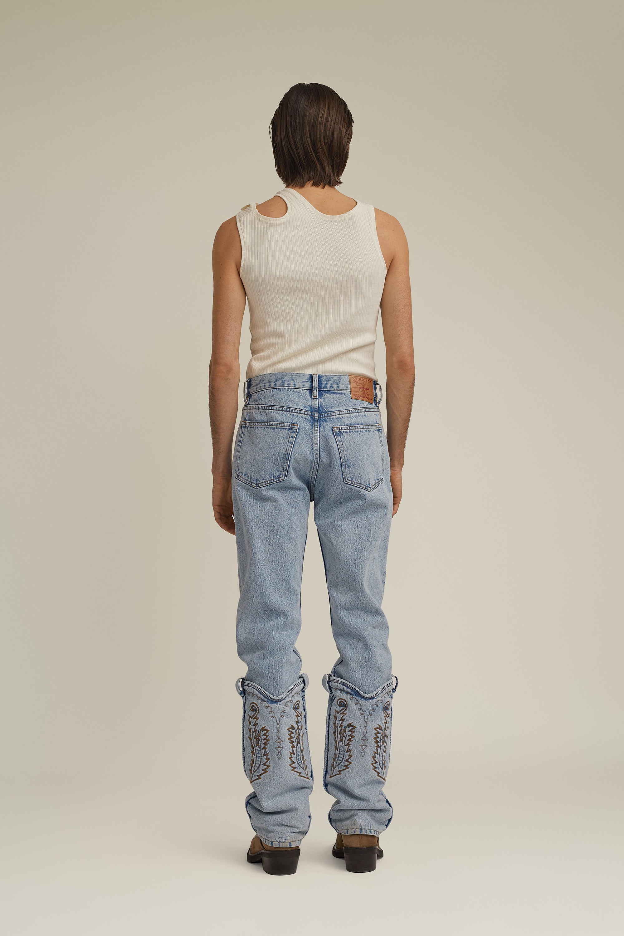 Cowboy Cuff Jeans - 3