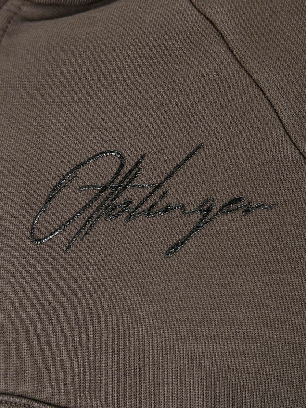 Multiline logo zip hoodie - 3