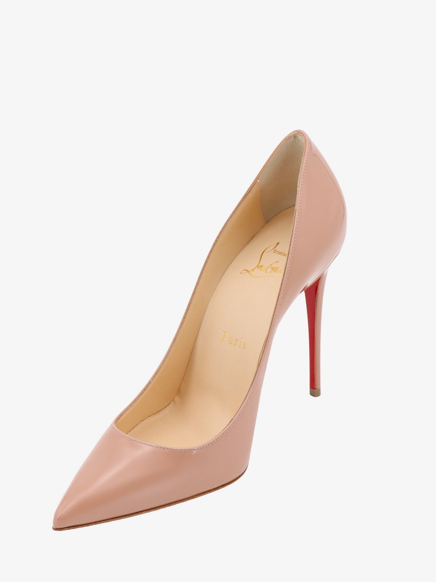 Christian Louboutin Kate 100 Patent Leather Dã©Colletã© - 5