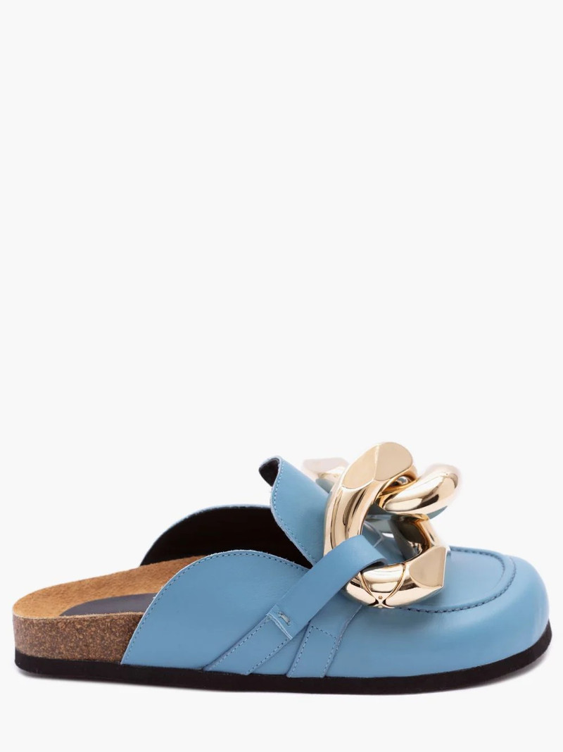 MEN'S CHAIN LOAFER MULES 1