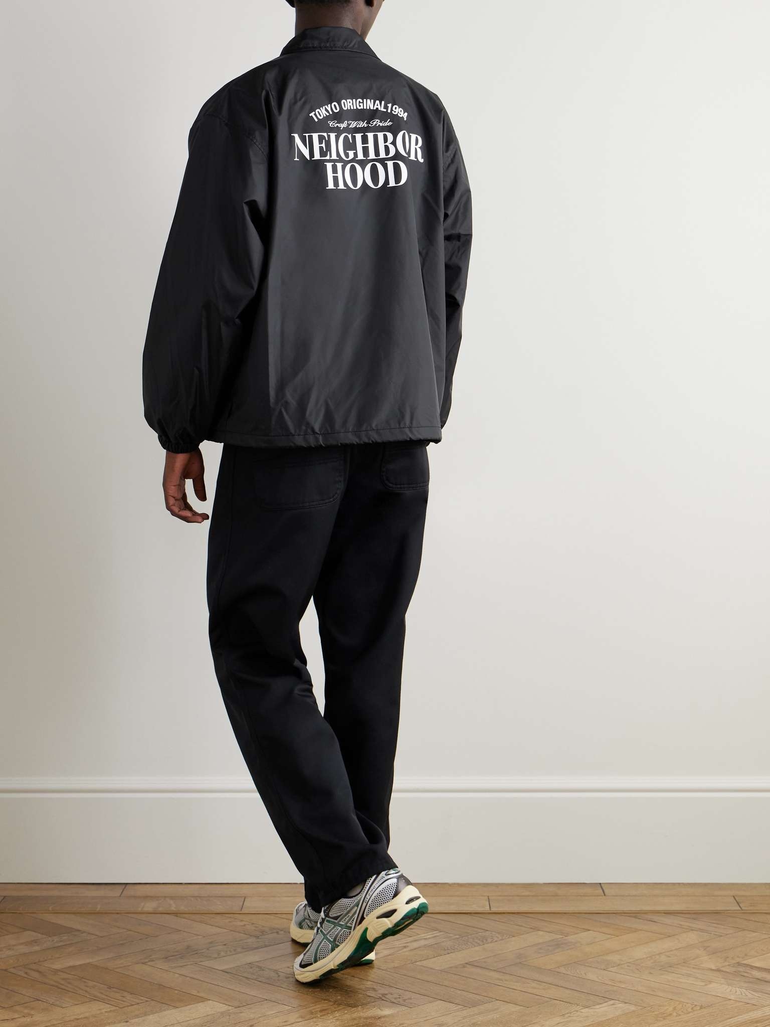 Logo-Print Nylon Jacket - 2