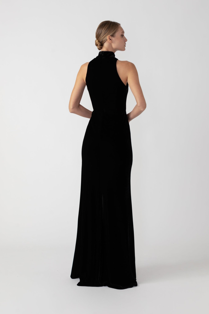 SAU LEE ARIANA VELVET GOWN outlook